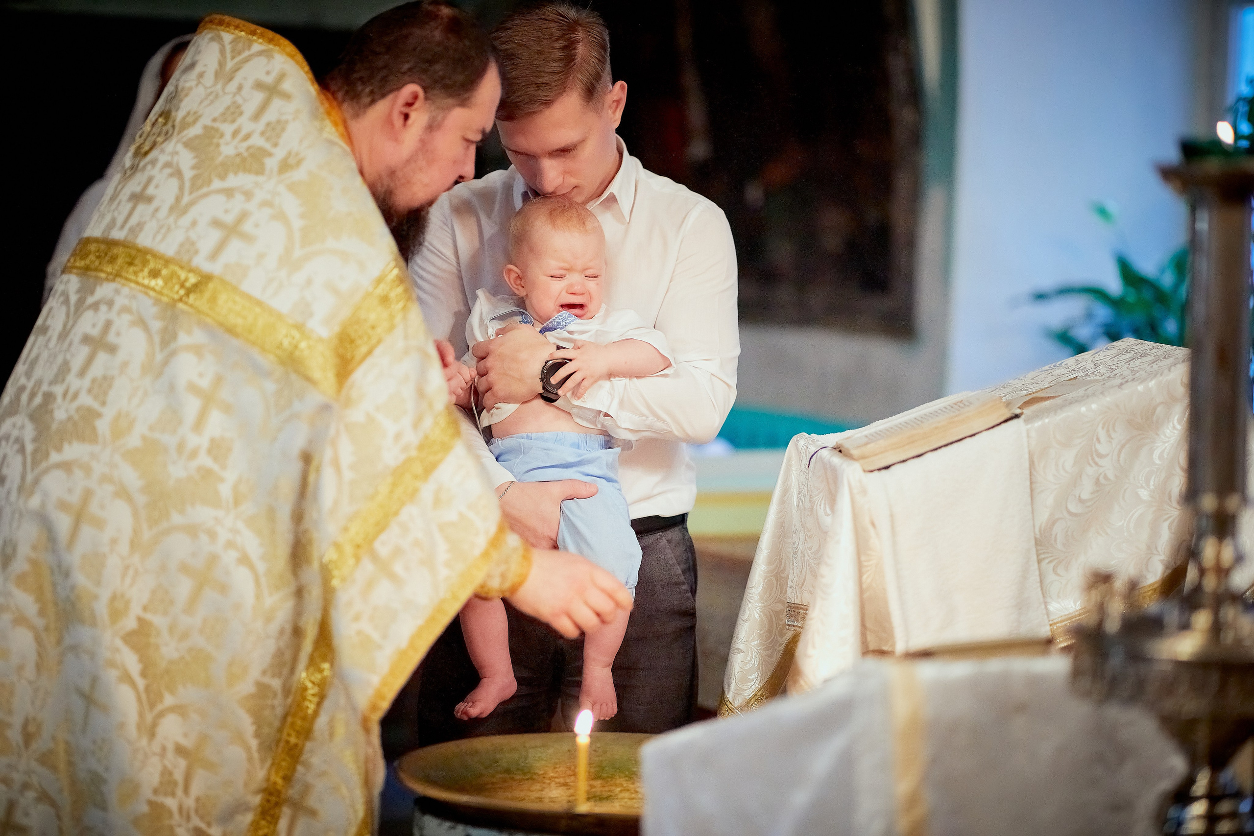 Крещение Егорушки. Семейный и детский фотограф в Ярославле Юлия Галашина