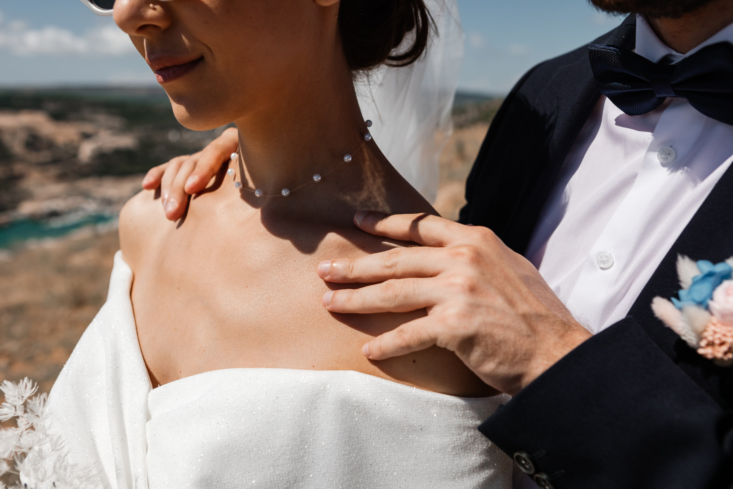 Свадебная съёмка в Балаклаве в крепости Чембало. Свадебный фотограф, фотосъемка в Крыму, Севастополе, Симферополе, Ялте