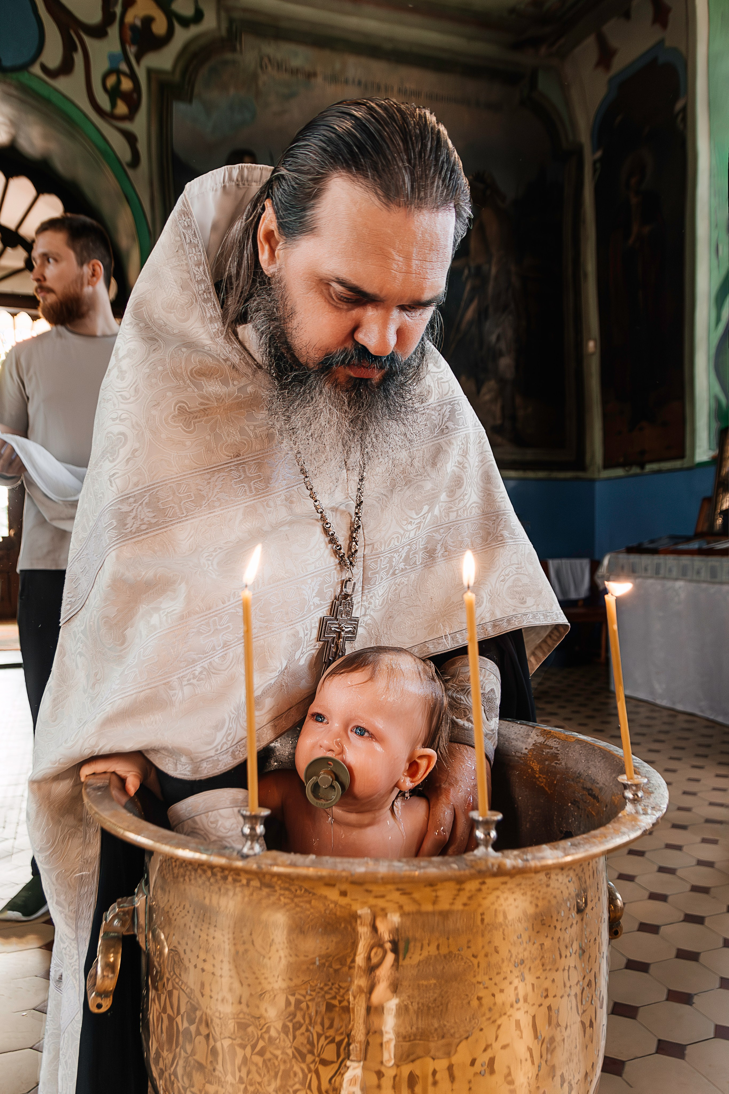 Фотосессия крещения Лукьяна в Обуховке. Семейный и детский фотограф Кущ Наташа