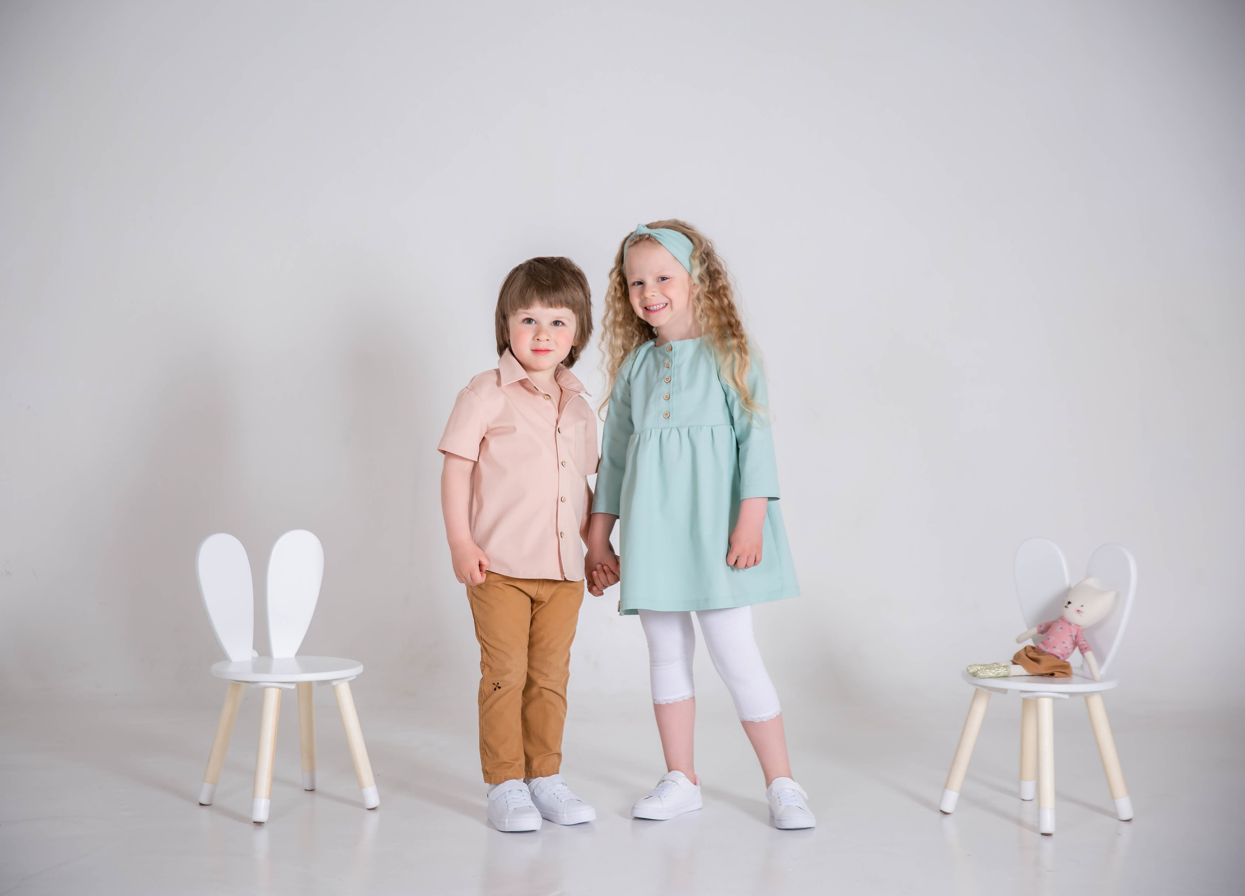 Фотосессия для весенней коллекции button.dress. Семейный и детский фотограф в Санкт- Петербурге Ольга Салаева