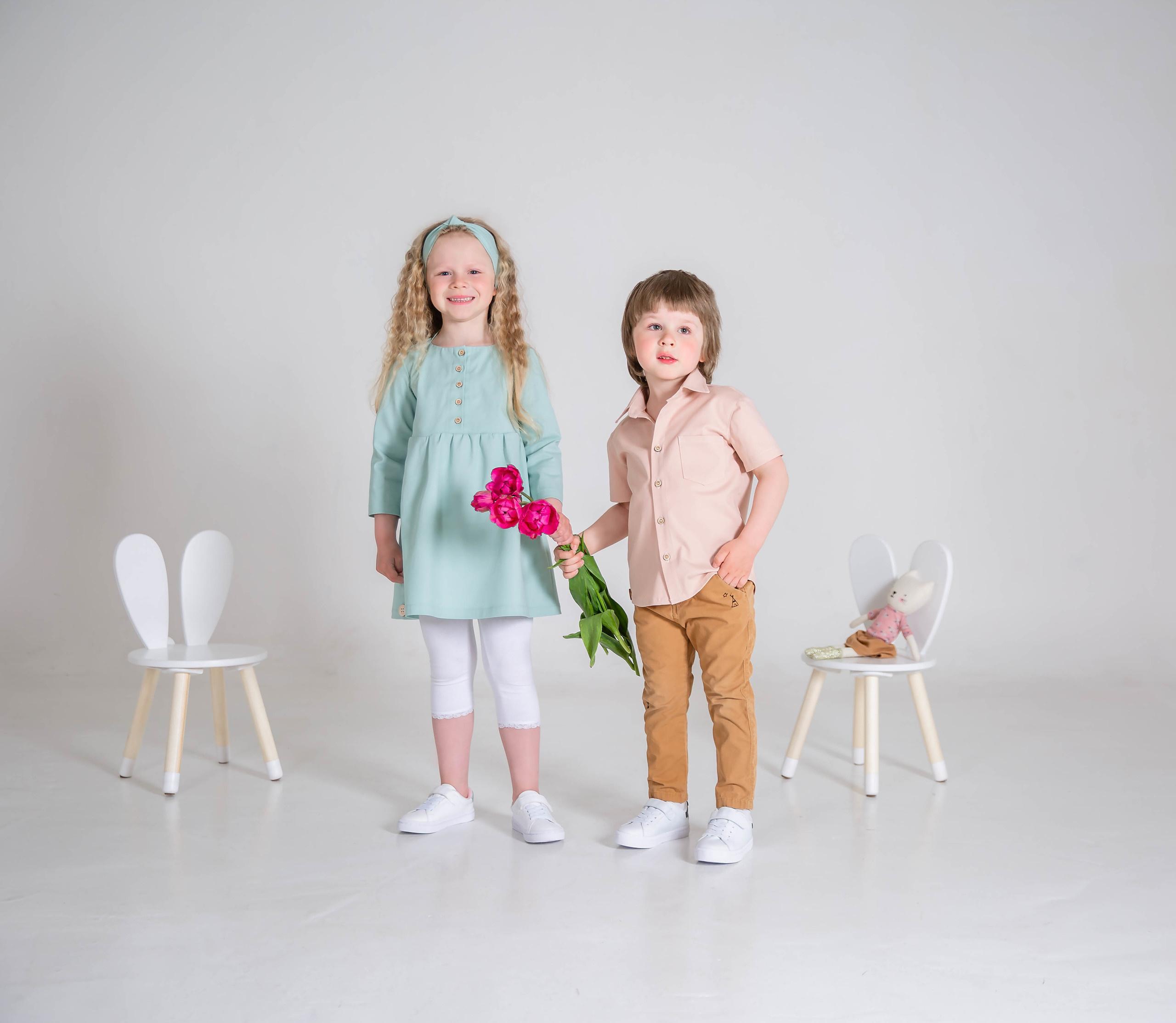 Фотосессия для весенней коллекции button.dress. Семейный и детский фотограф в Санкт- Петербурге Ольга Салаева
