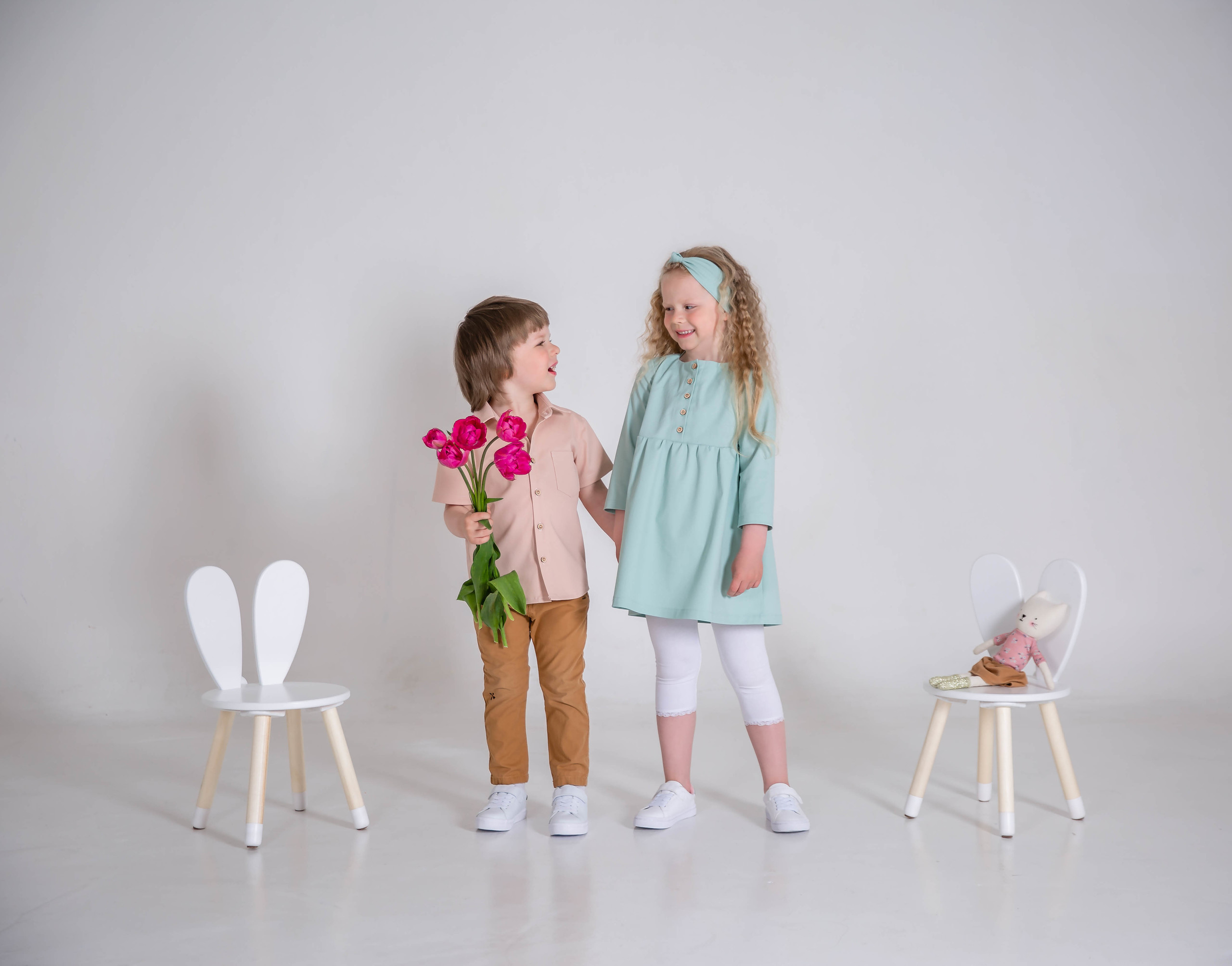 Фотосессия для весенней коллекции button.dress. Семейный и детский фотограф в Санкт- Петербурге Ольга Салаева