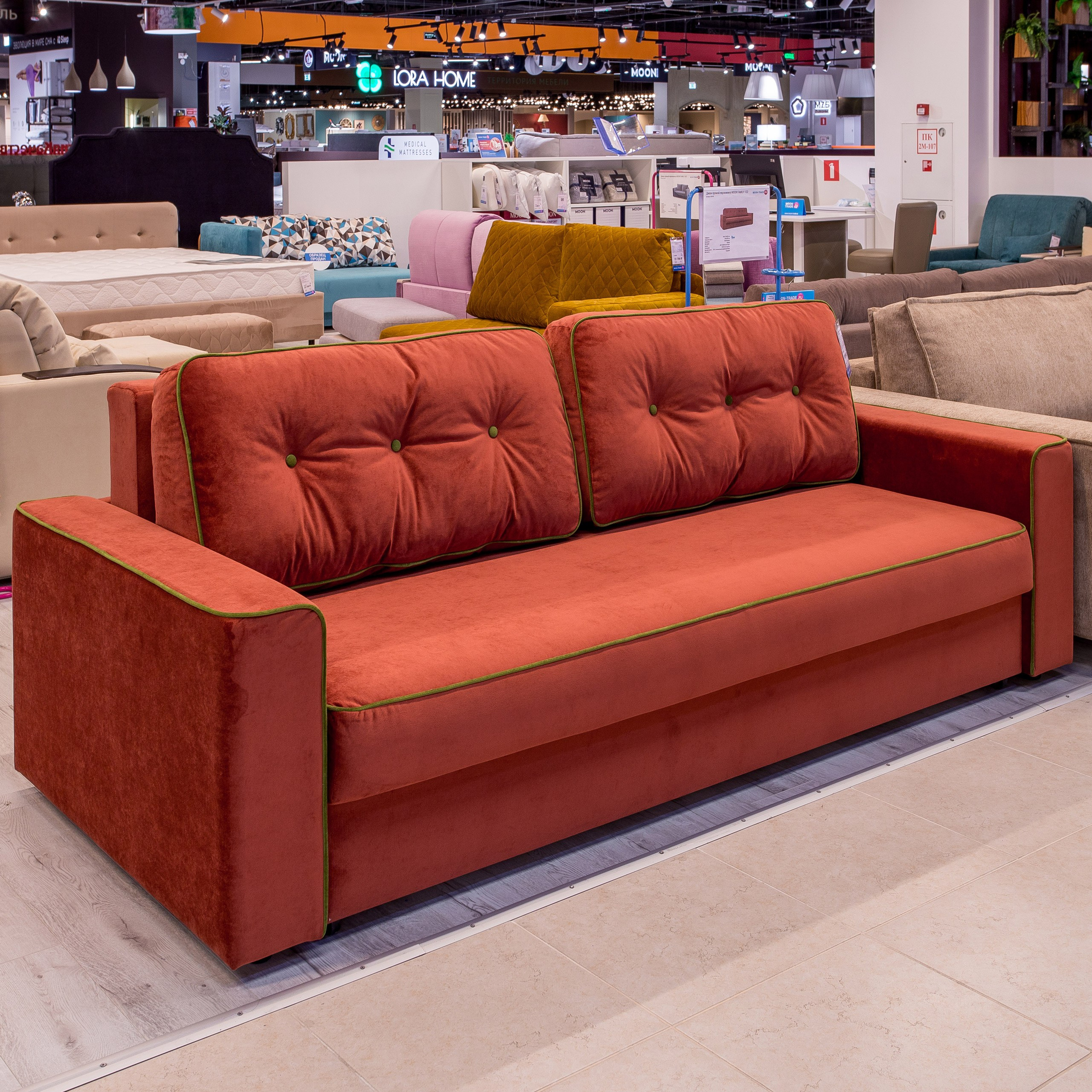 Sofas beds. Interior photographer Vitalii in Portland and Vancouver