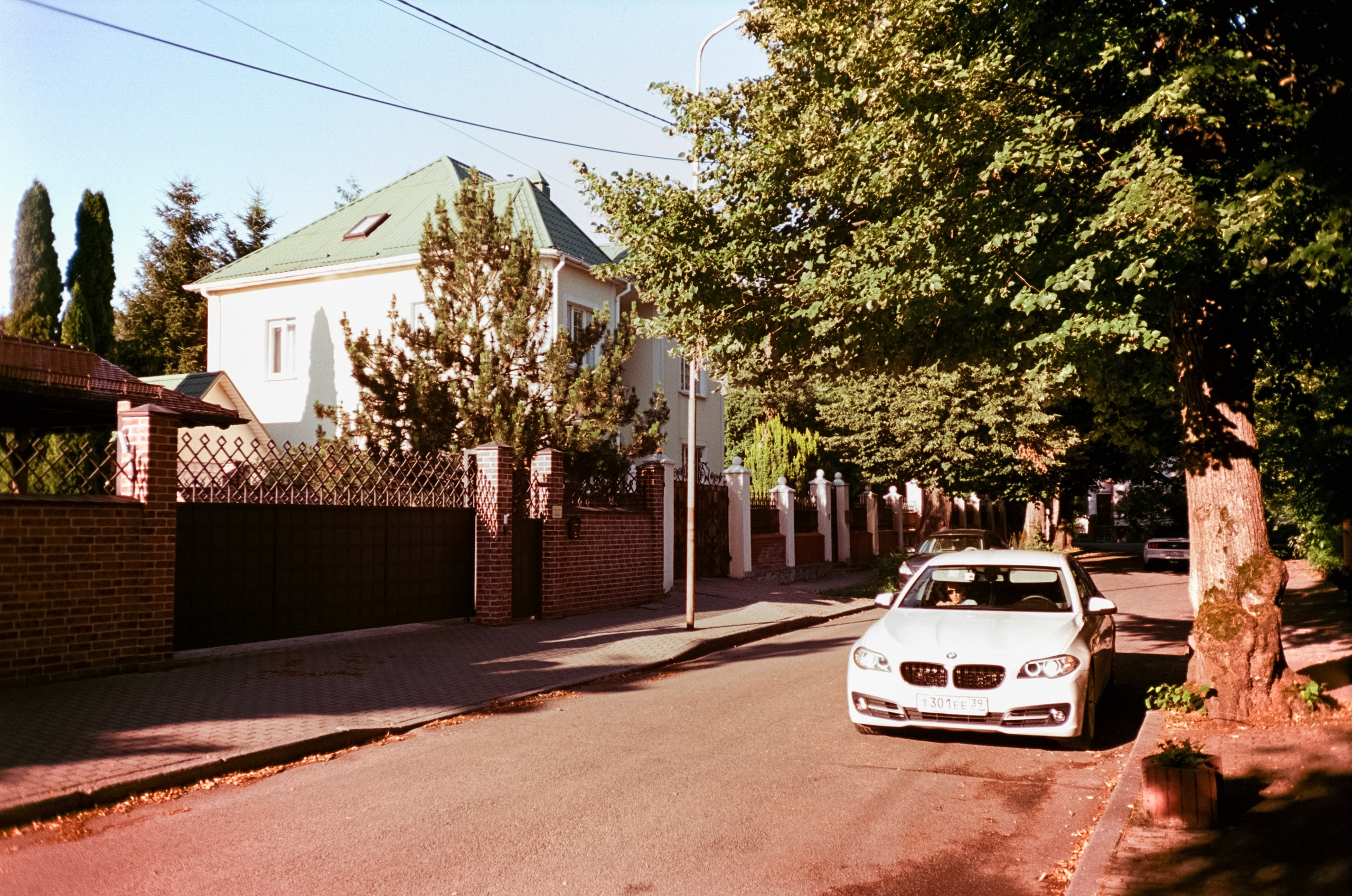 Закат в Калининграде на Aeronega 100 (Kodak Aerocolor IV) / Ricoh MF-1
