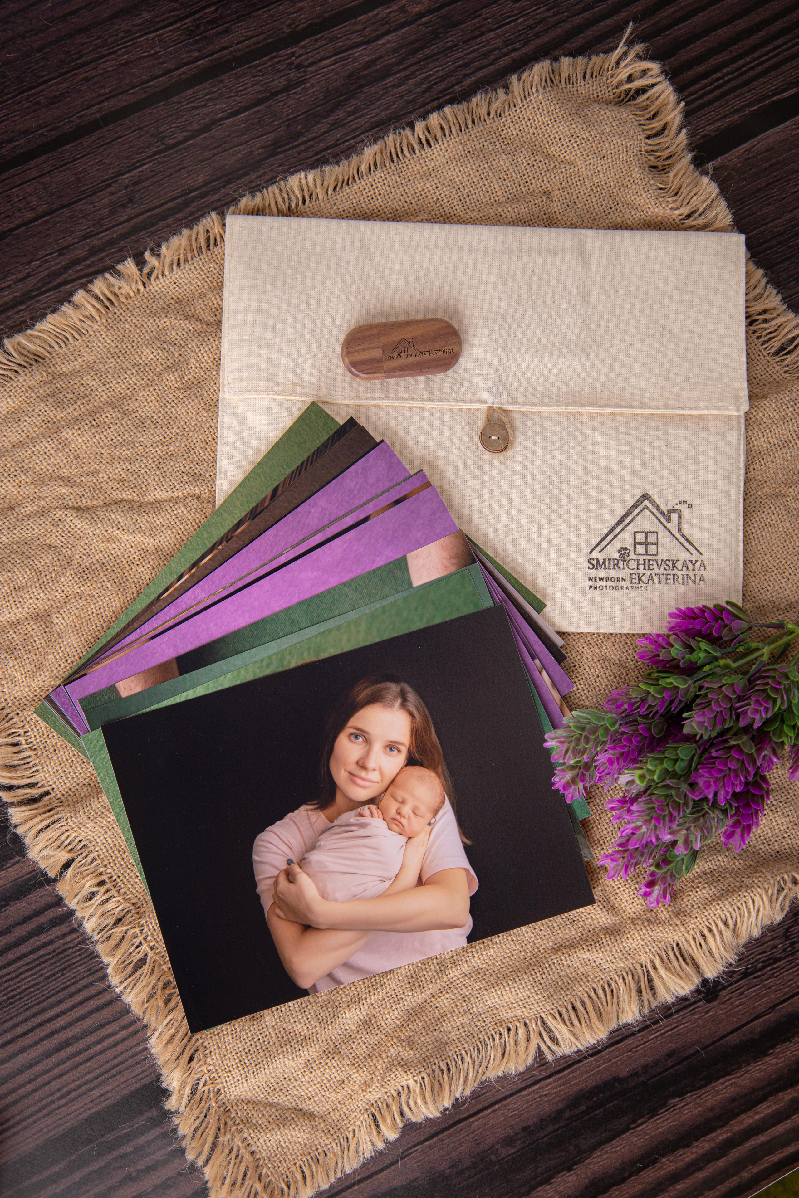 Печатная продукция. Смиричевская Екатерина — фотограф новорожденных