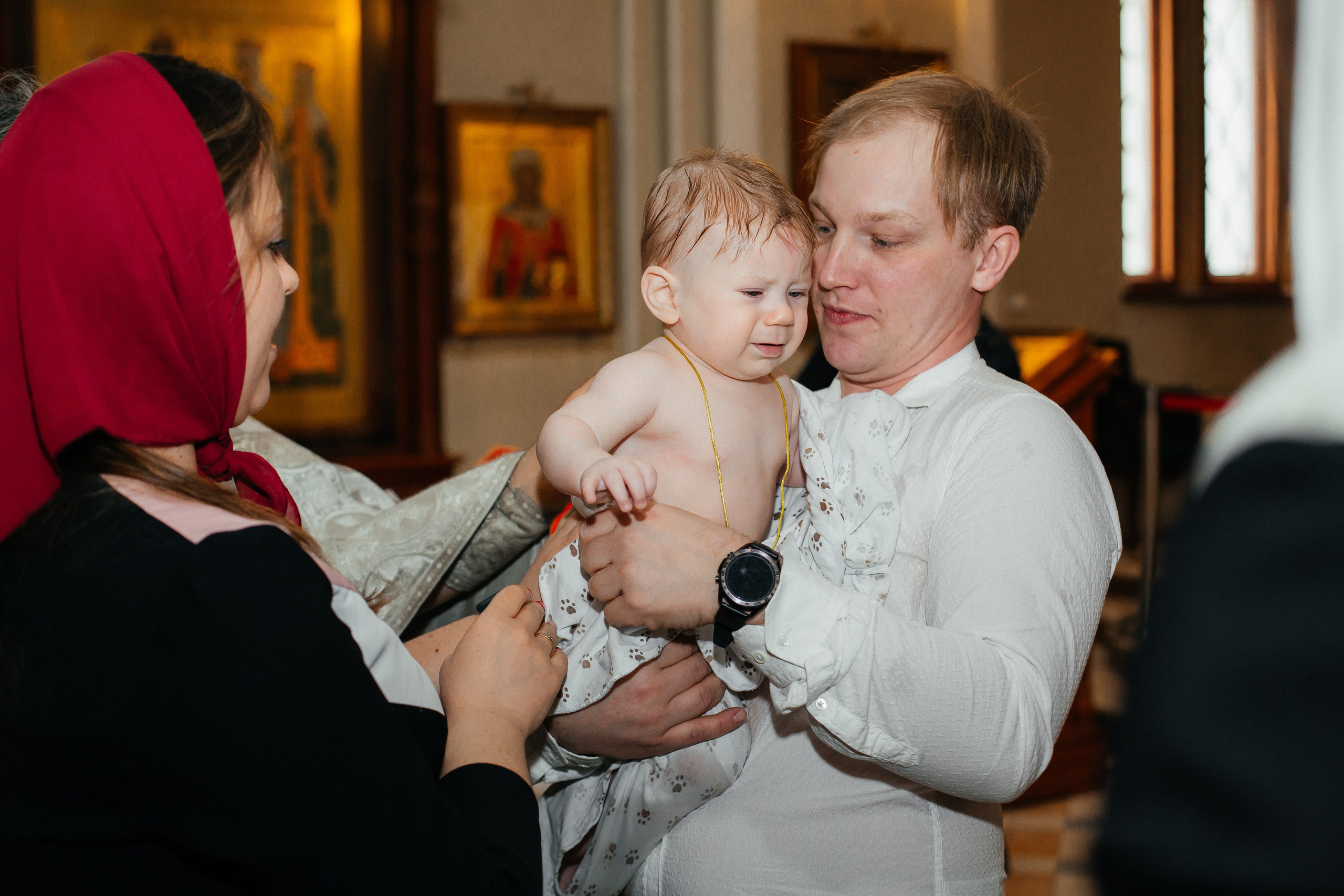 Крещение 30 апреля. Свадебный фотограф Александр Абрамов Москва / Зеленоград