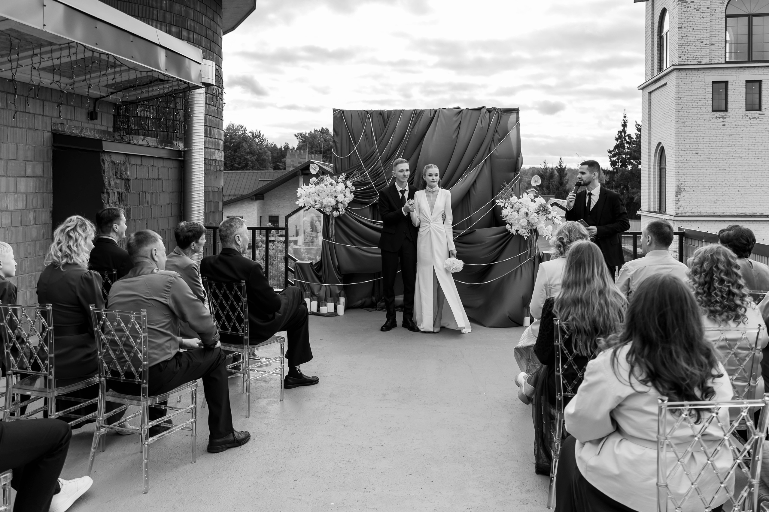 Выездная регистрация + Барвиха + банкет. Свадебный и семейный фотограф в Москве Диана Левченко