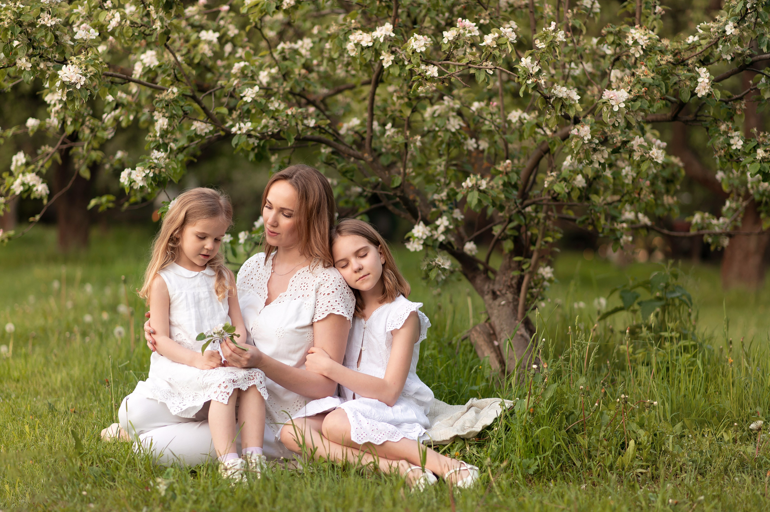 Весенние фотосъемки. Семейный и детский фотограф в Москве Анна Оськина