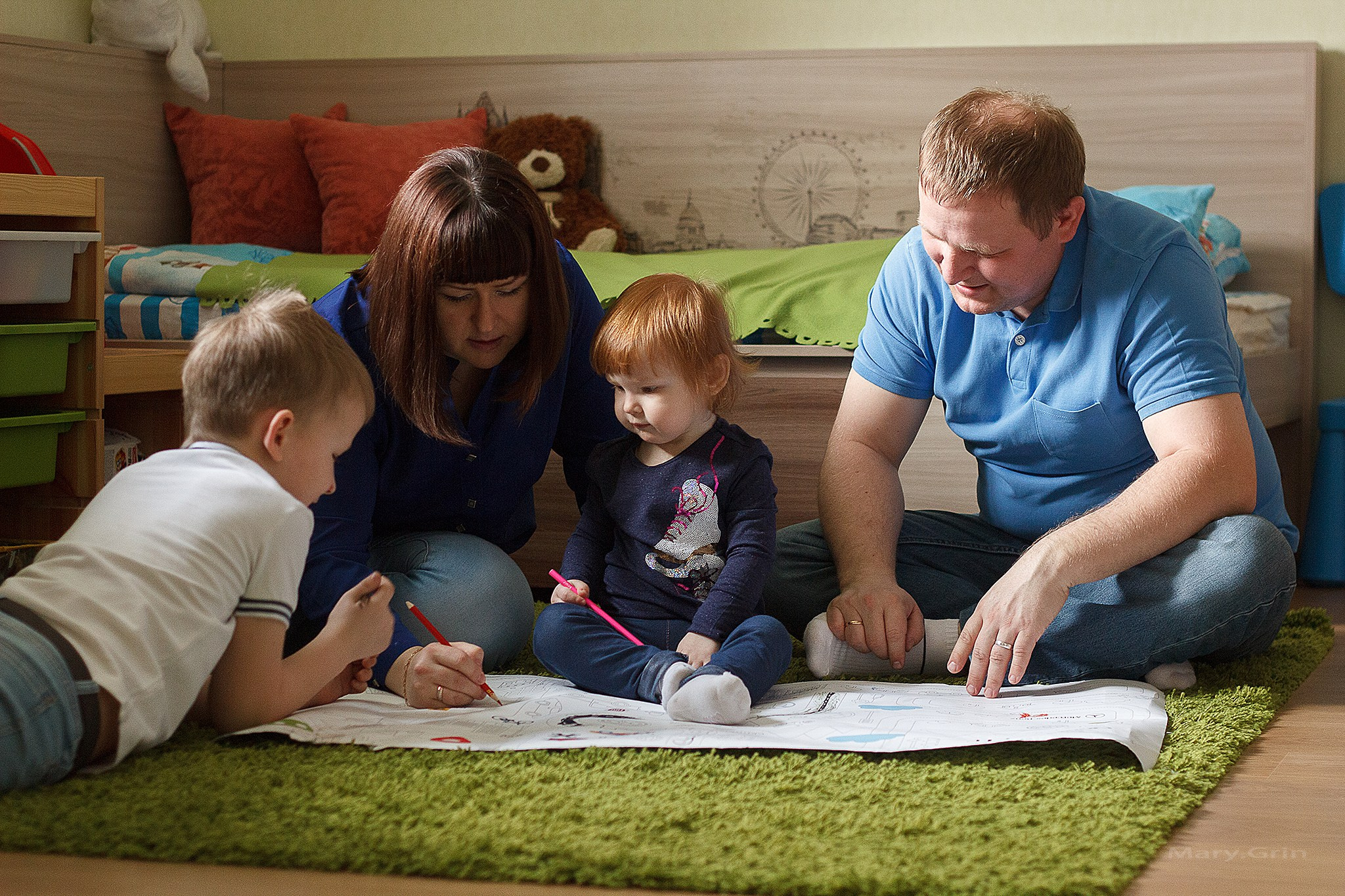 Домашняя съёмка у Тимофея и Марины. Детский и семейный фотограф, фотограф мероприятий Нижний Новгород