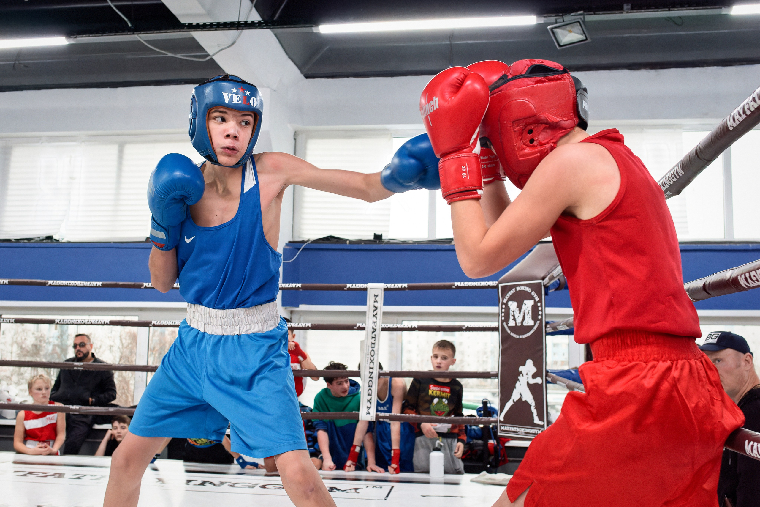 «Открытый ринг» в школе бокса Сергея Майфата. Зеленоград, 12.11.2023 г. Фотограф Никифоров-Гордеев Сергей. Москва и МО