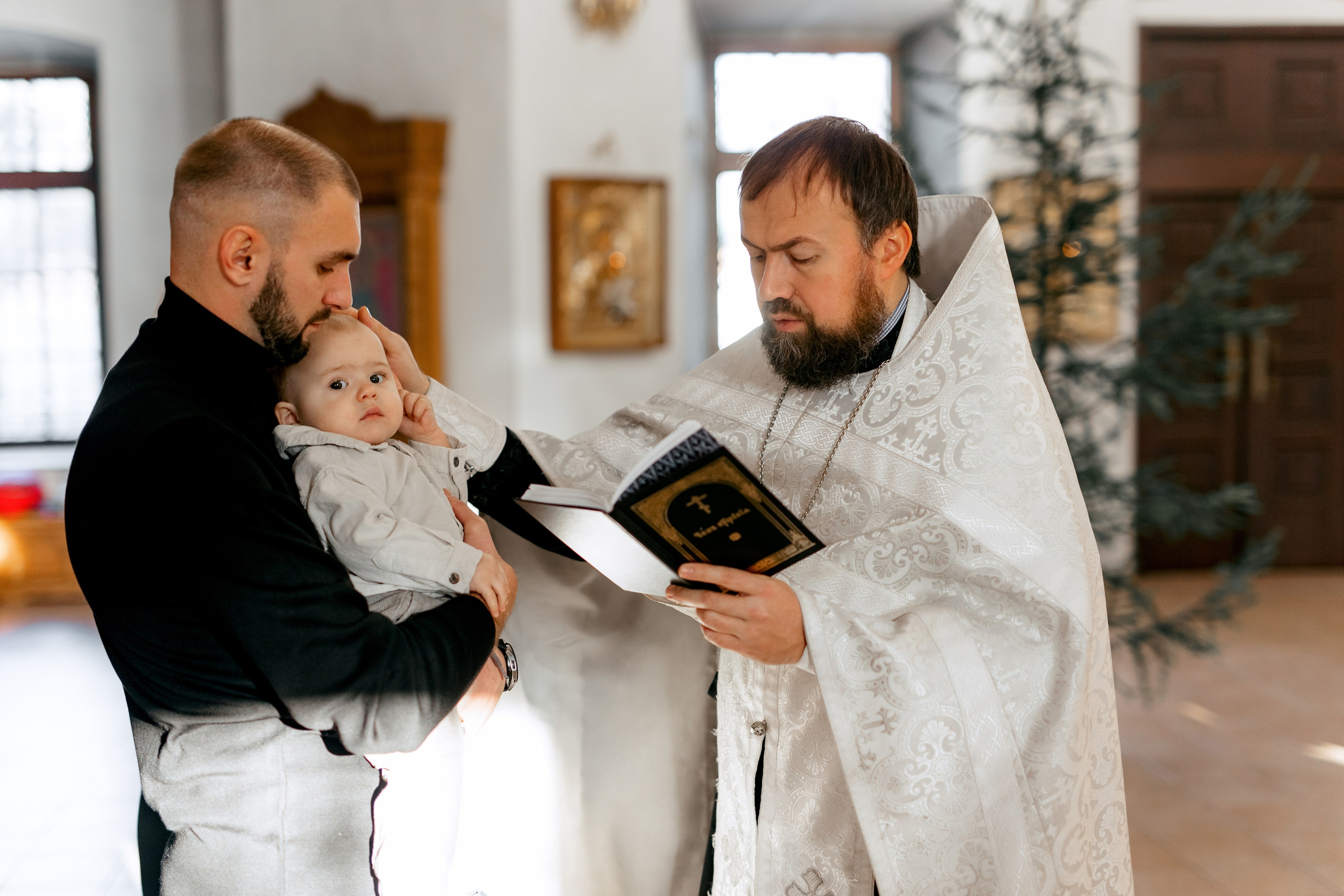 Крещение Тимофея. Свадебный и семейный фотограф в Туле и области Маша Костина
