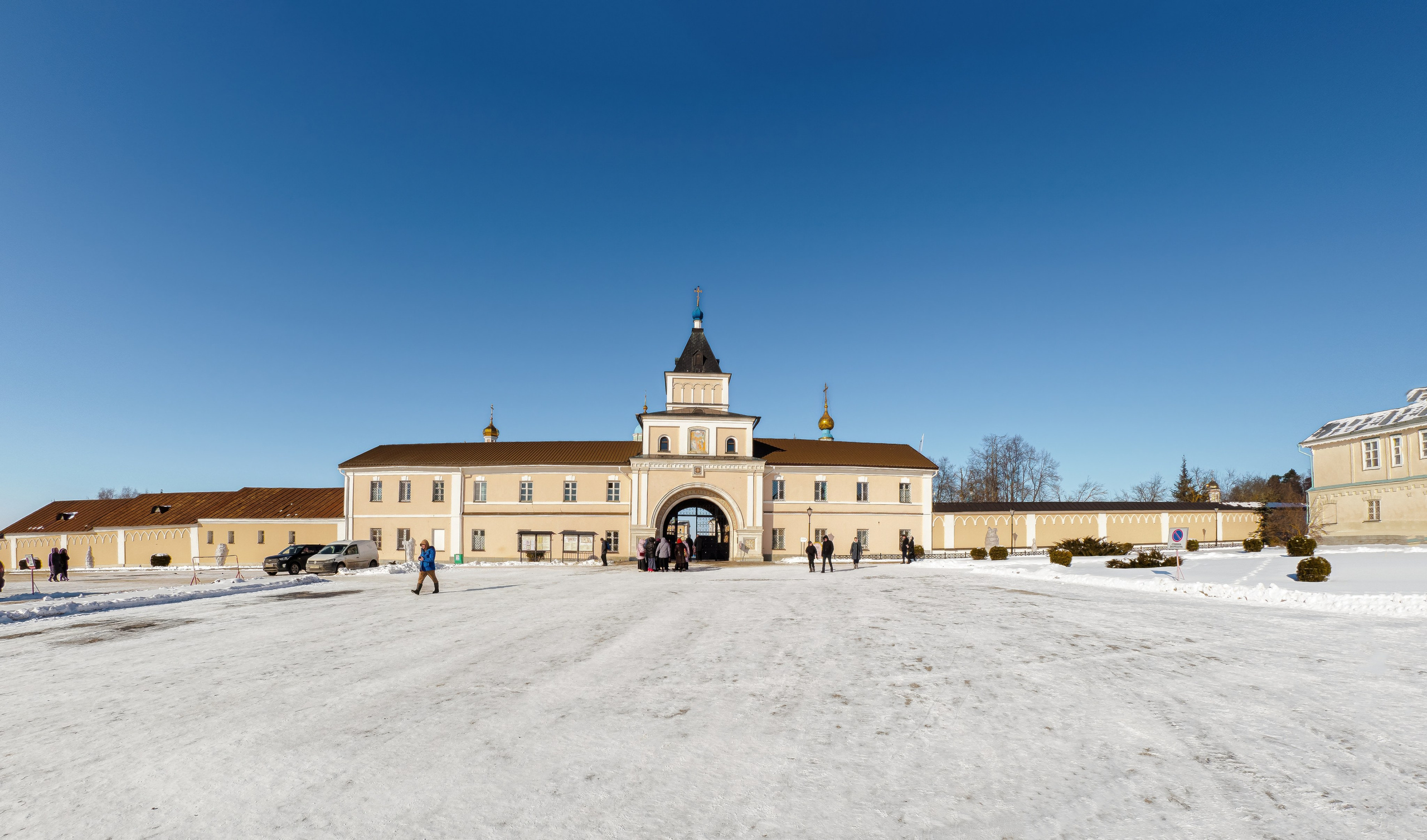Оптина пустынь. Зима 2023 года. Фотограф Никифоров-Гордеев Сергей. Москва и МО