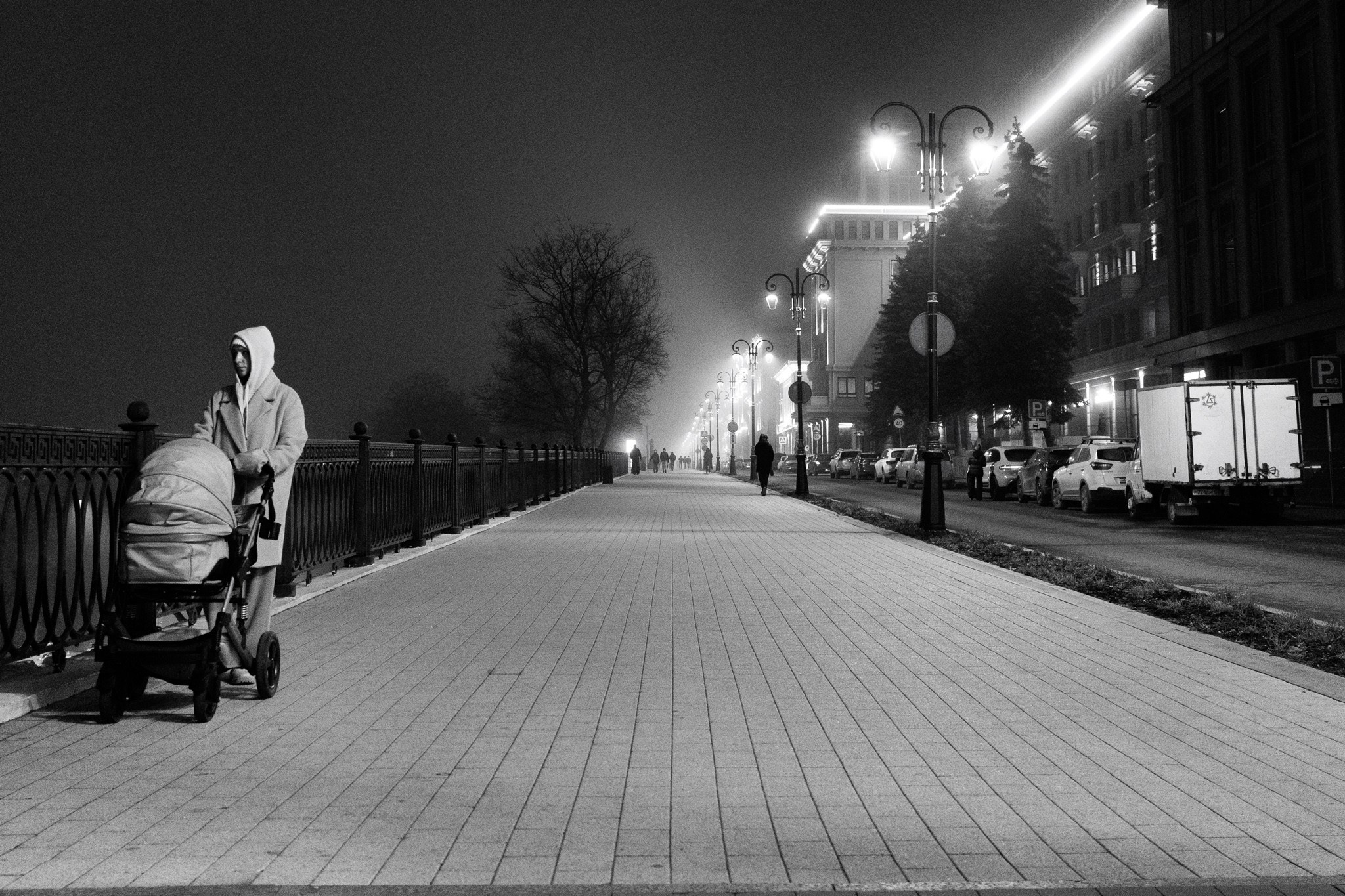 Туман в Нижнем Новгороде, 12.11.25