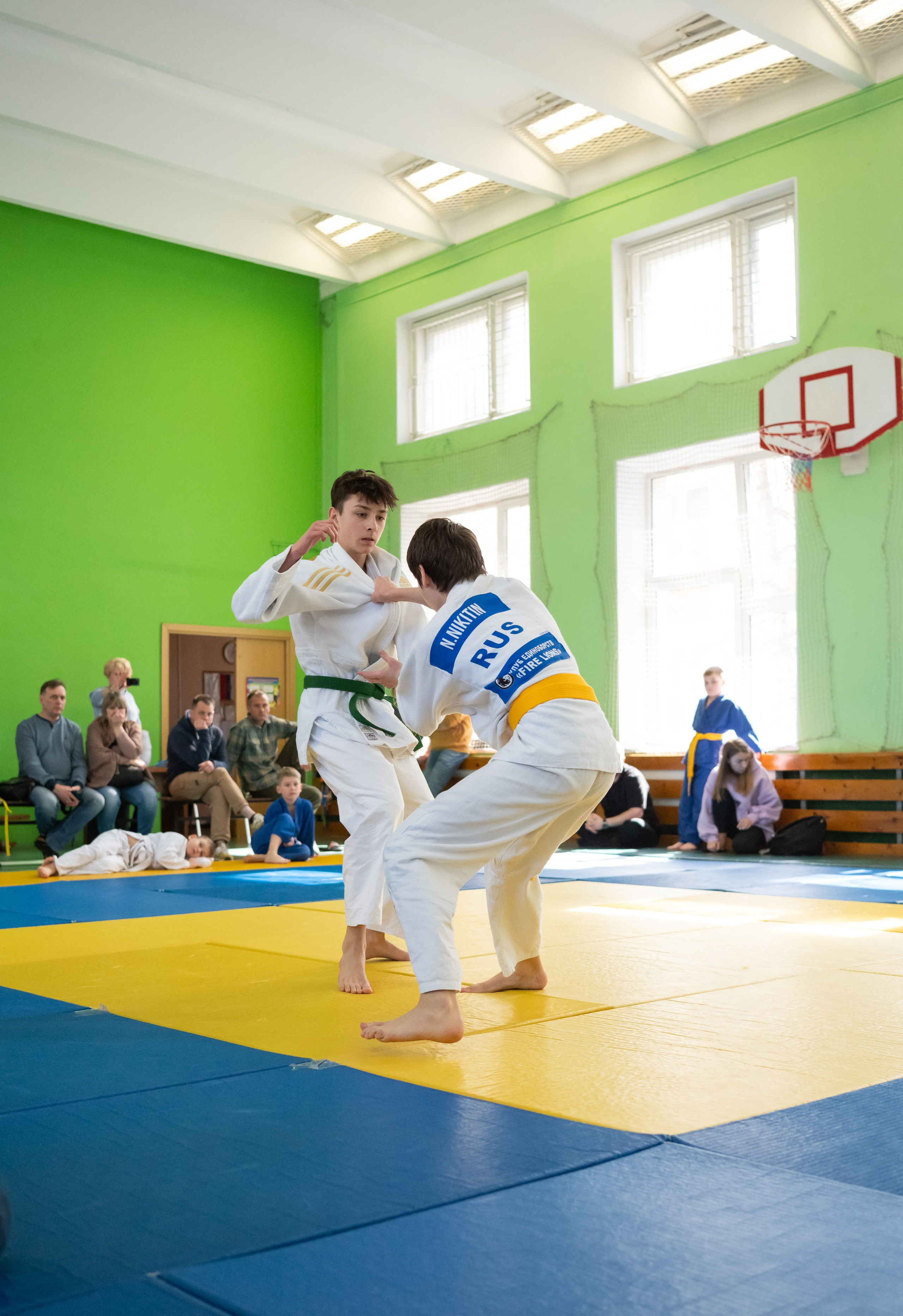 Спортивные соревнования по Дзюдо. Детский и семейный фотограф г. Москва Оксана Катаджи