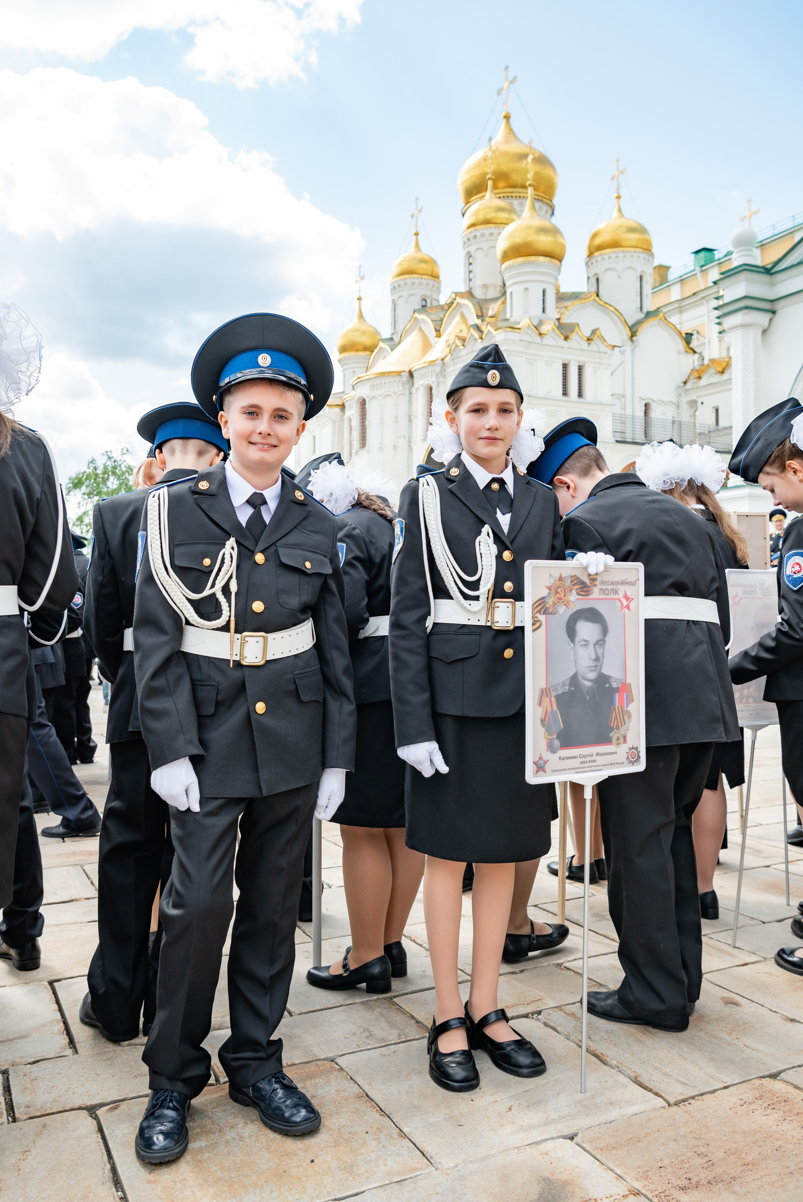 Фотосессия Присяги кадетов «Школа 1231 им. В. Д. Поленова». Детский и семейный фотограф г. Москва Оксана Катаджи