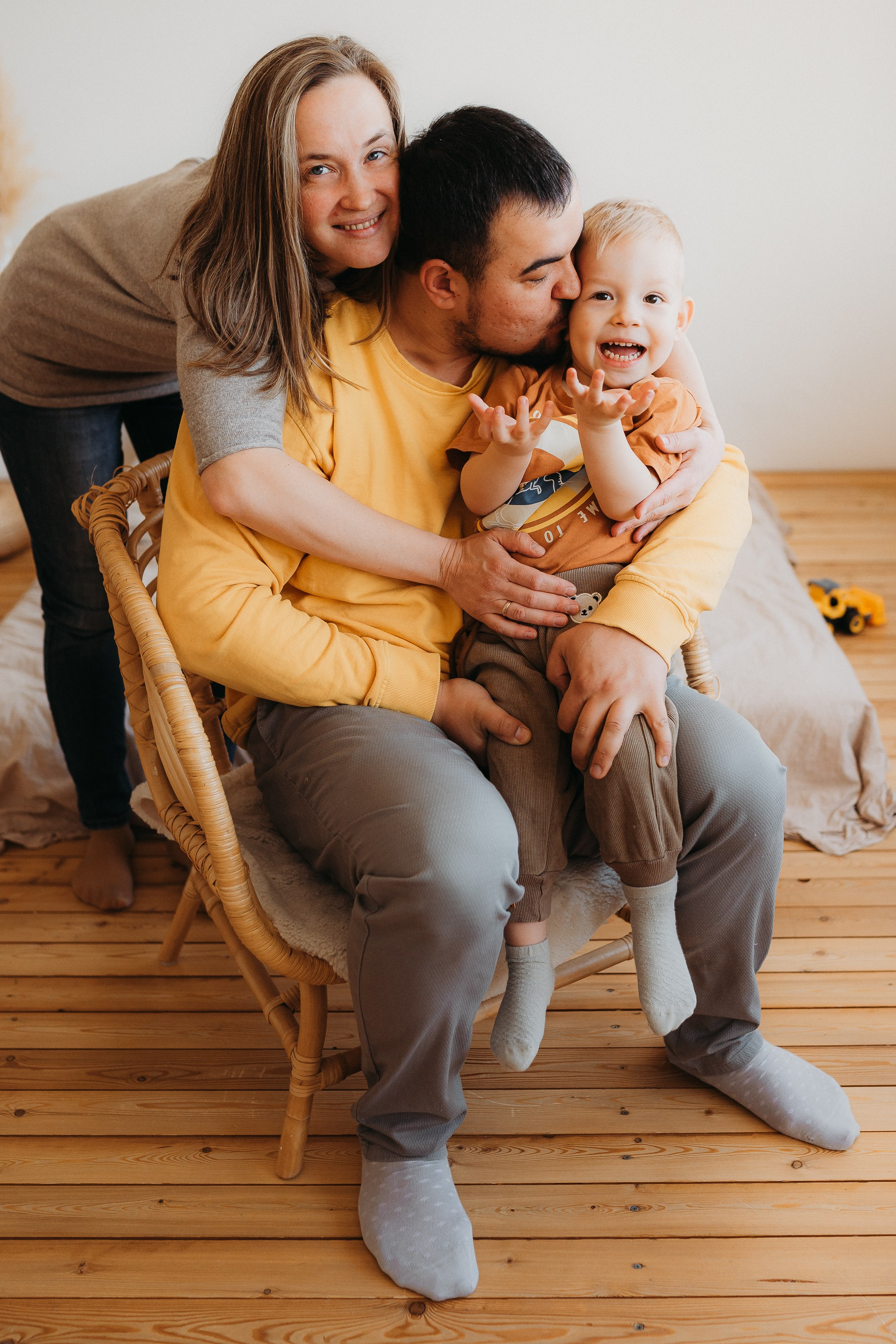 Катя, Олег и Ян. Семейный и детский фотограф в Новосибирске и Краснообске — Анна Ким