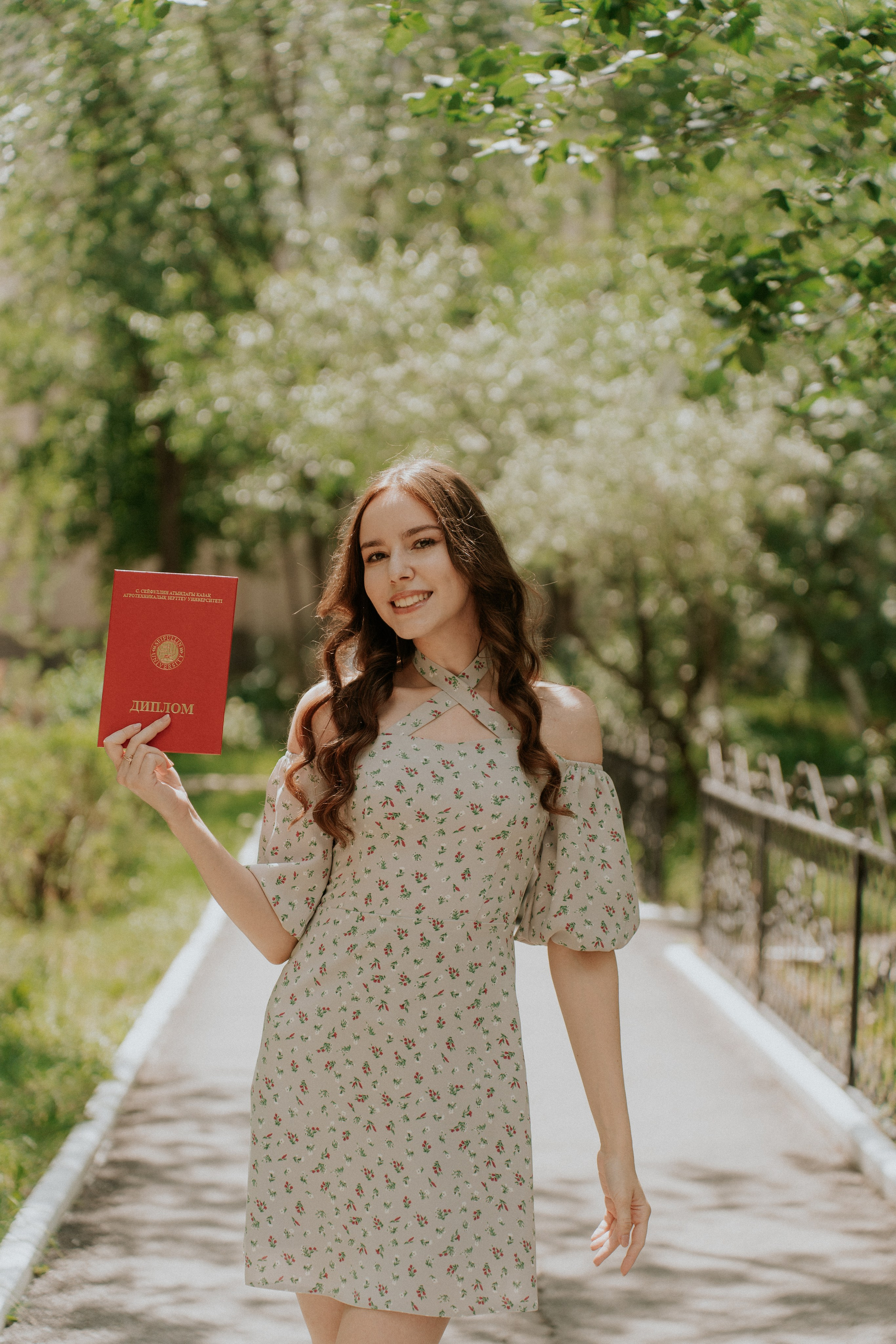 Выпускной Аграрный унивеситет. Крис Богомазова