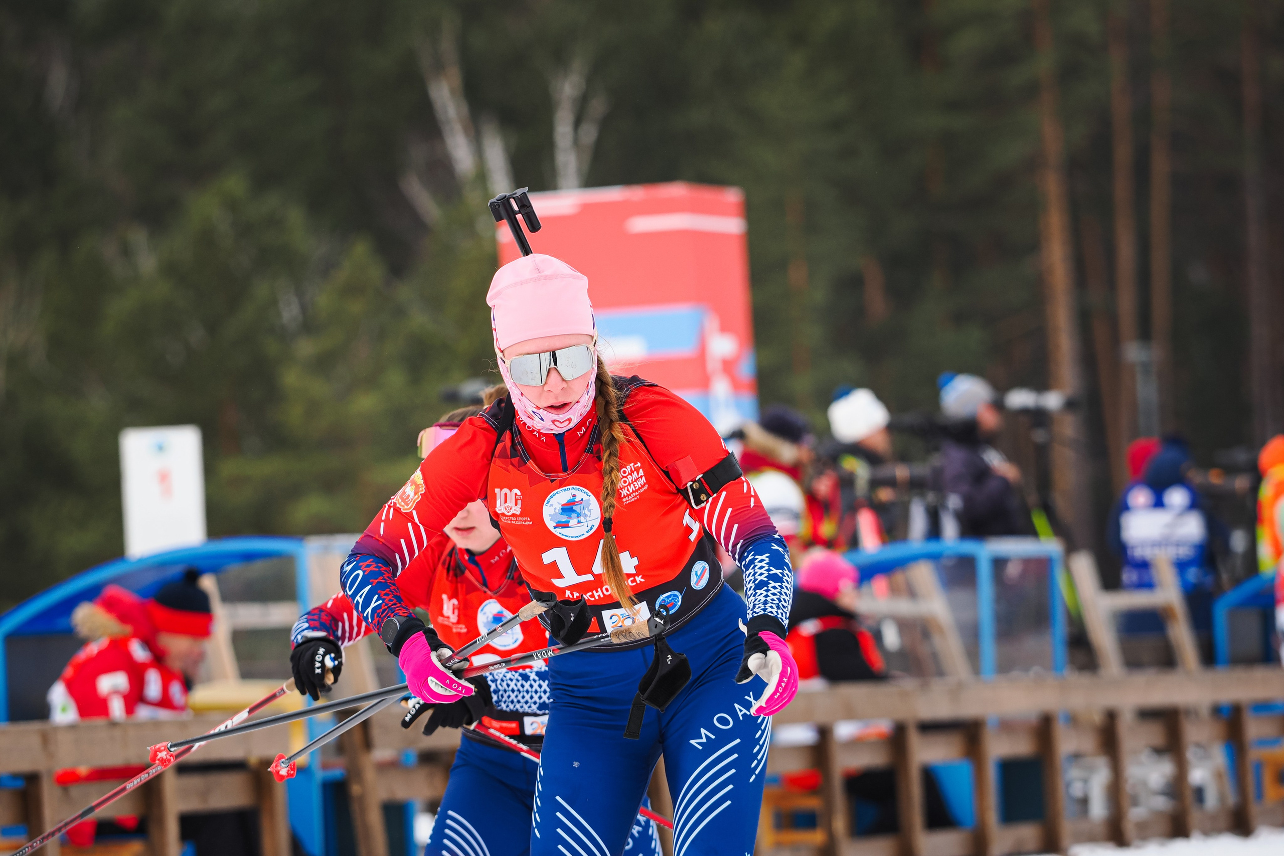 Биатлон / Первенство России. Репортажный фотограф Алексей Козьмин