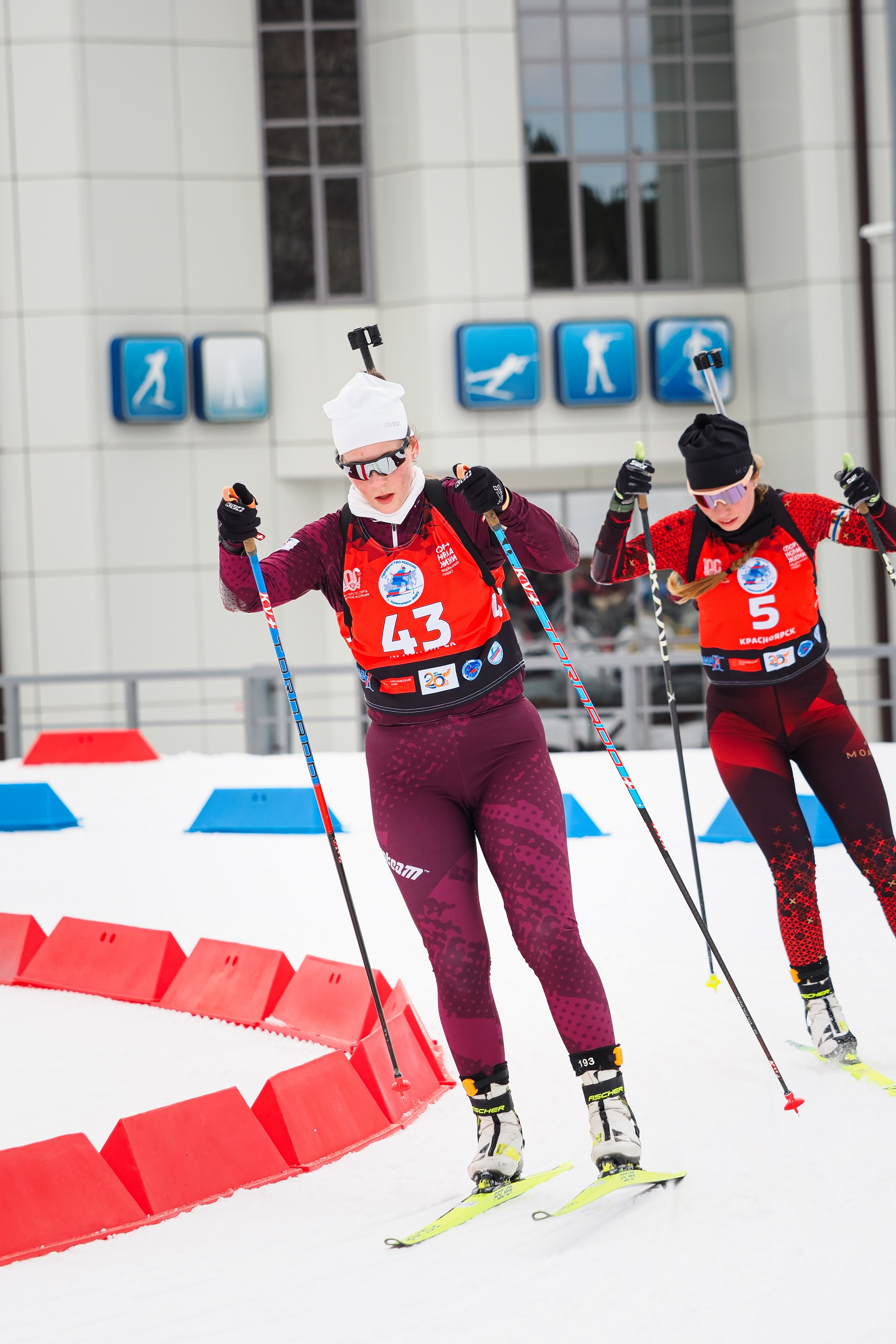 Биатлон / Первенство России. Репортажный фотограф Алексей Козьмин