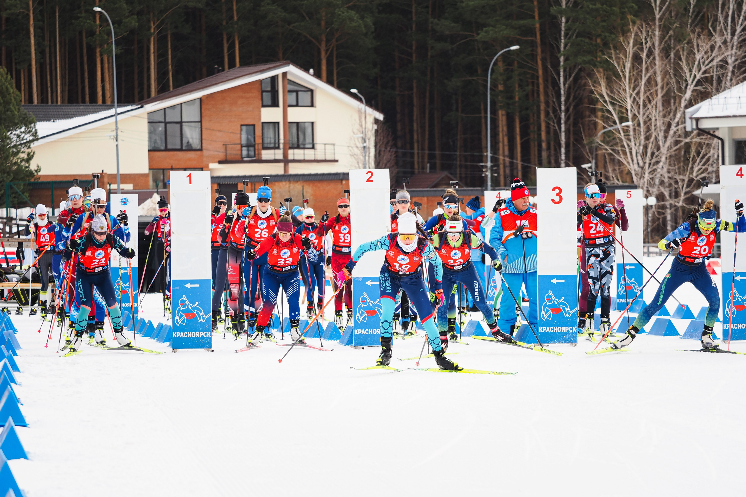 Биатлон / Первенство России. Репортажный фотограф Алексей Козьмин