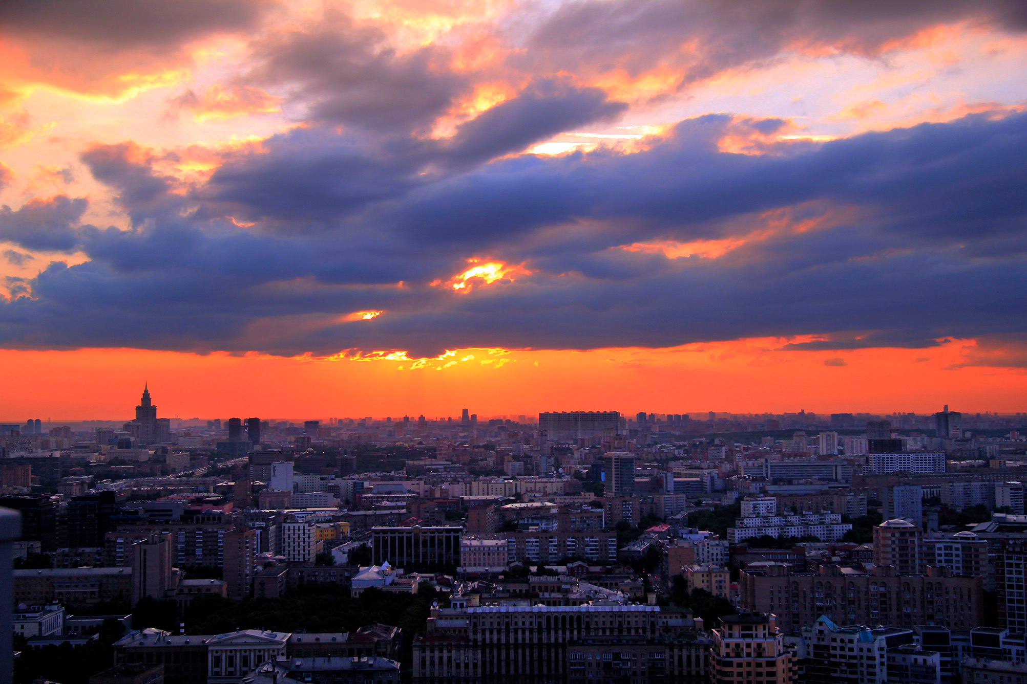 Закаты и рассветы. Московский фотограф Дмитрий Потапов
