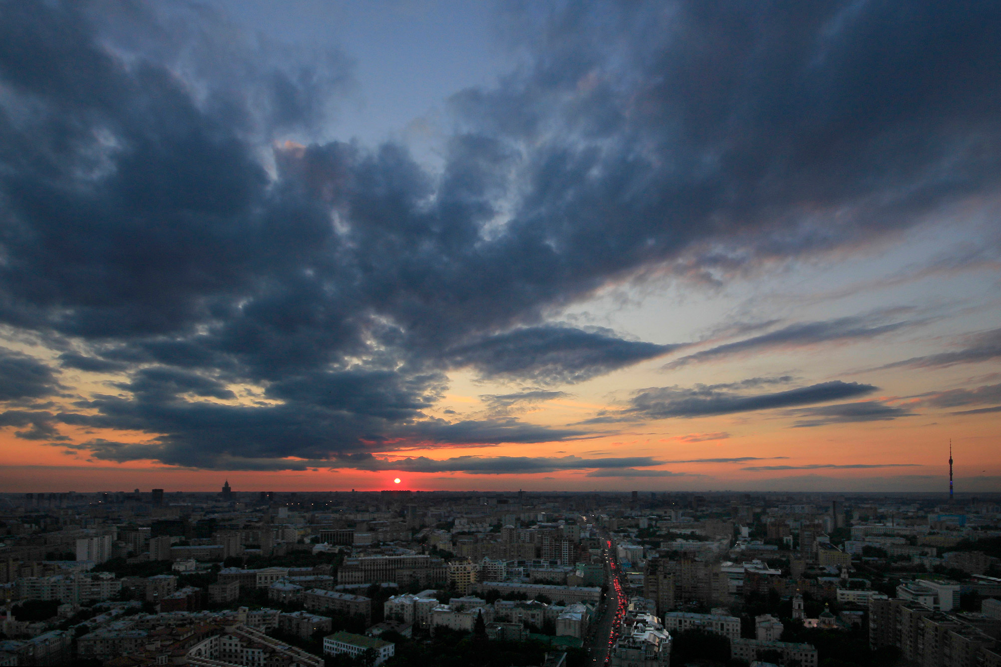 Закаты и рассветы. Московский фотограф Дмитрий Потапов