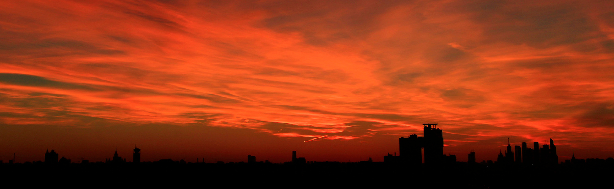 Закаты и рассветы. Московский фотограф Дмитрий Потапов