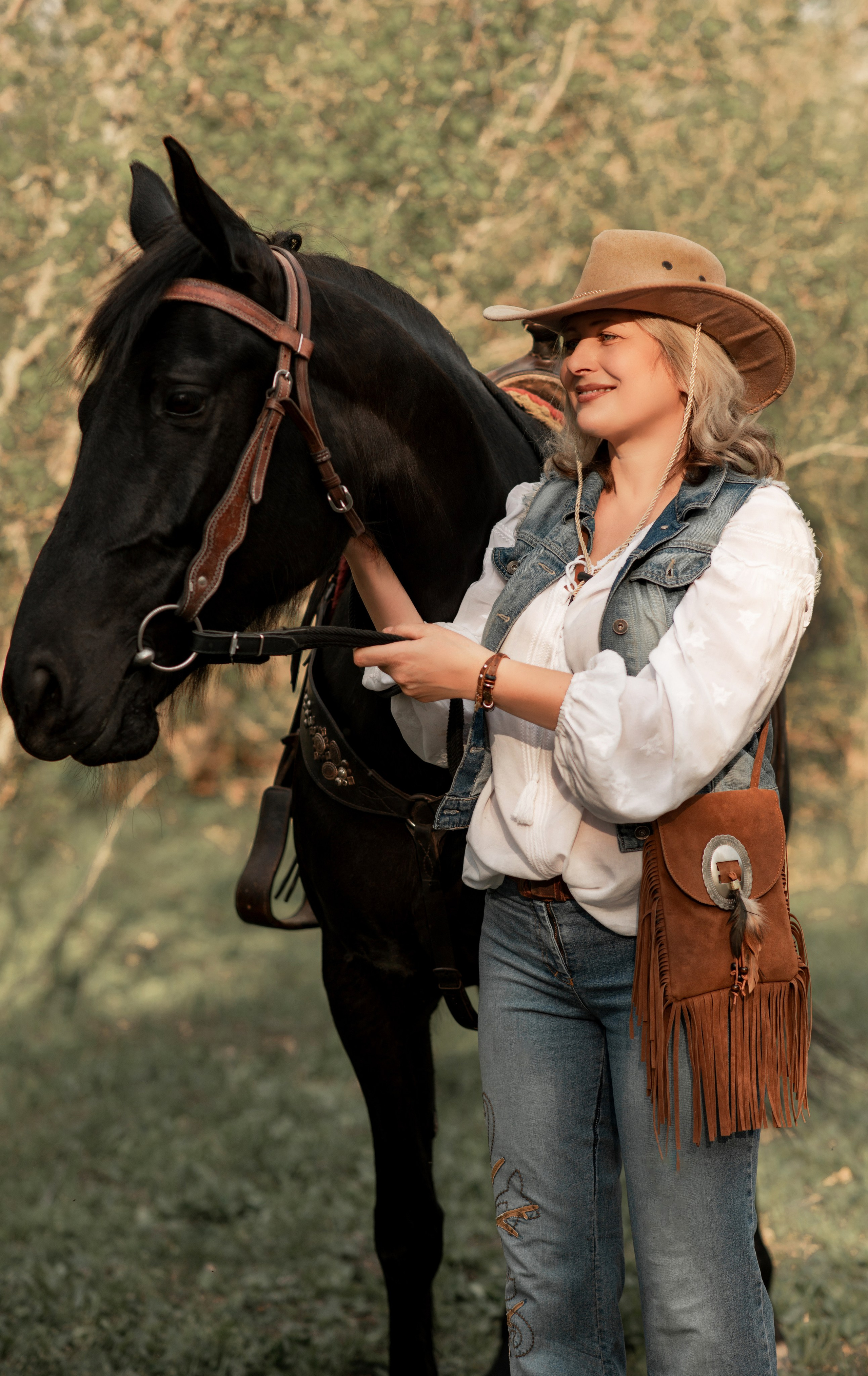 Наташа и Бугульма. Конный фотограф в Саратове Юлия Иванова