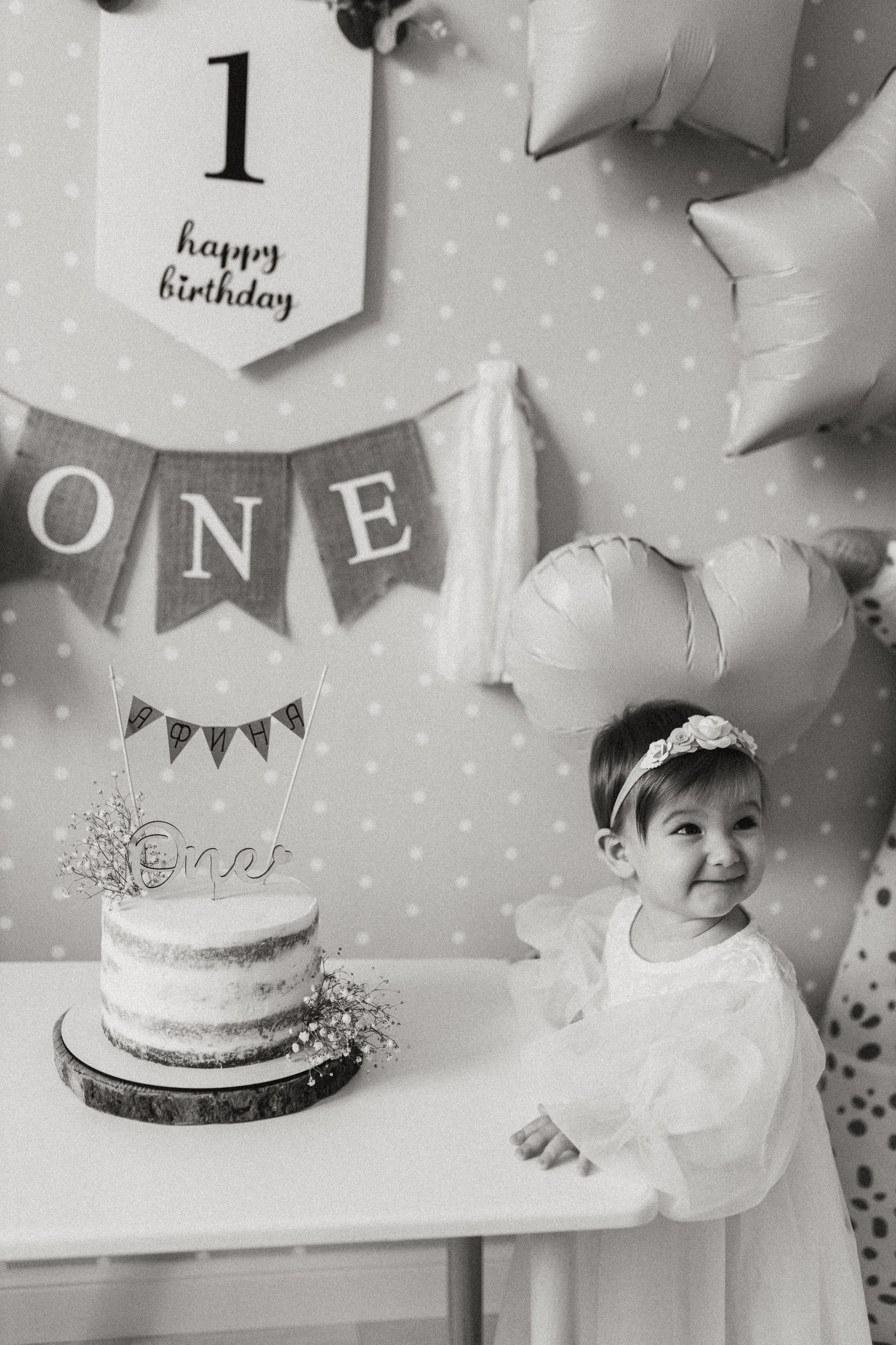 Афиночке годик. Семейный фотограф в Новороссийске и Анапе Александра Яковлева