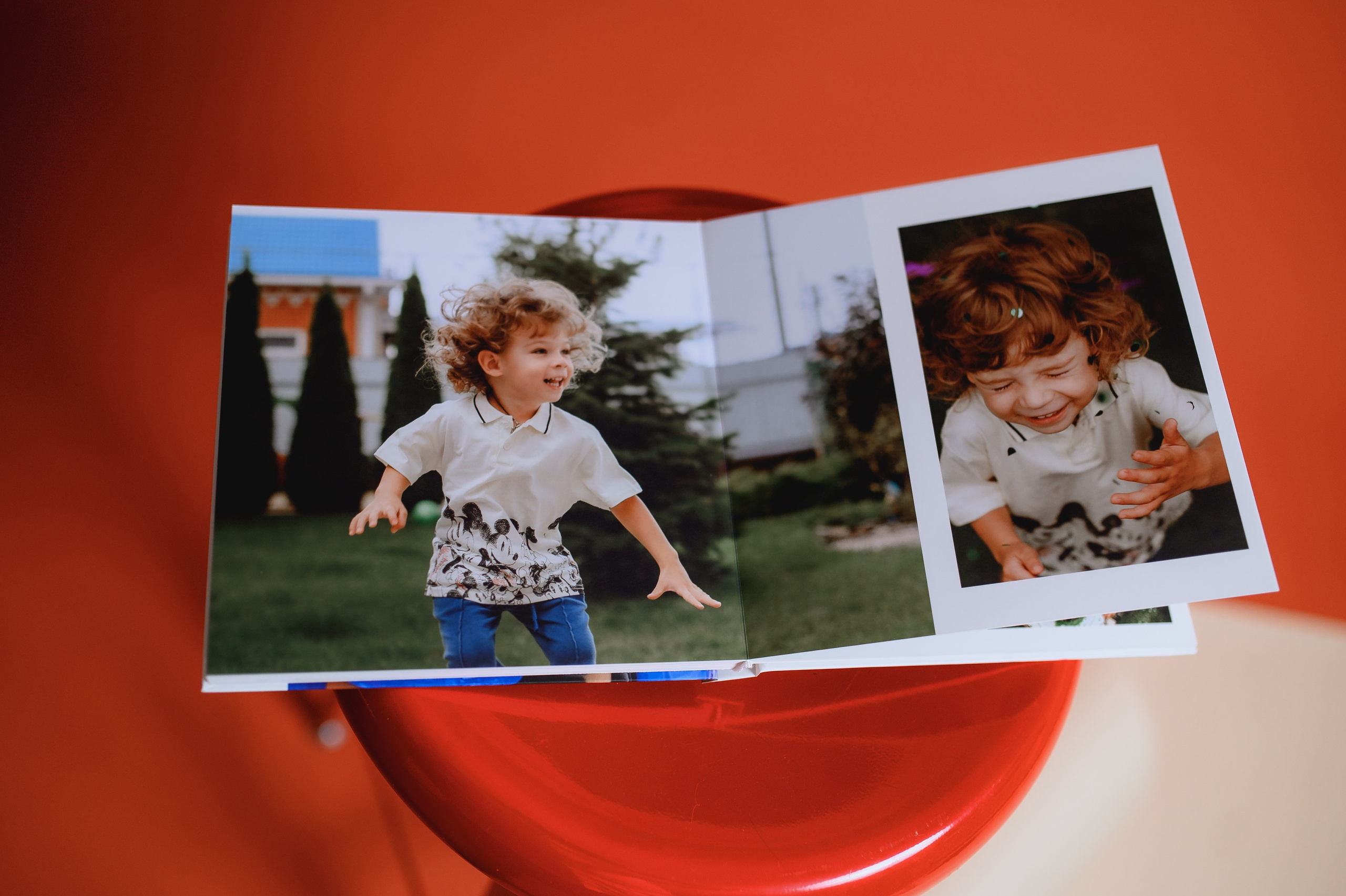 Фотокнига с дня рождения. 20*20см, плотные листы. Обложка -Фото. Фотограф Котова Валентина