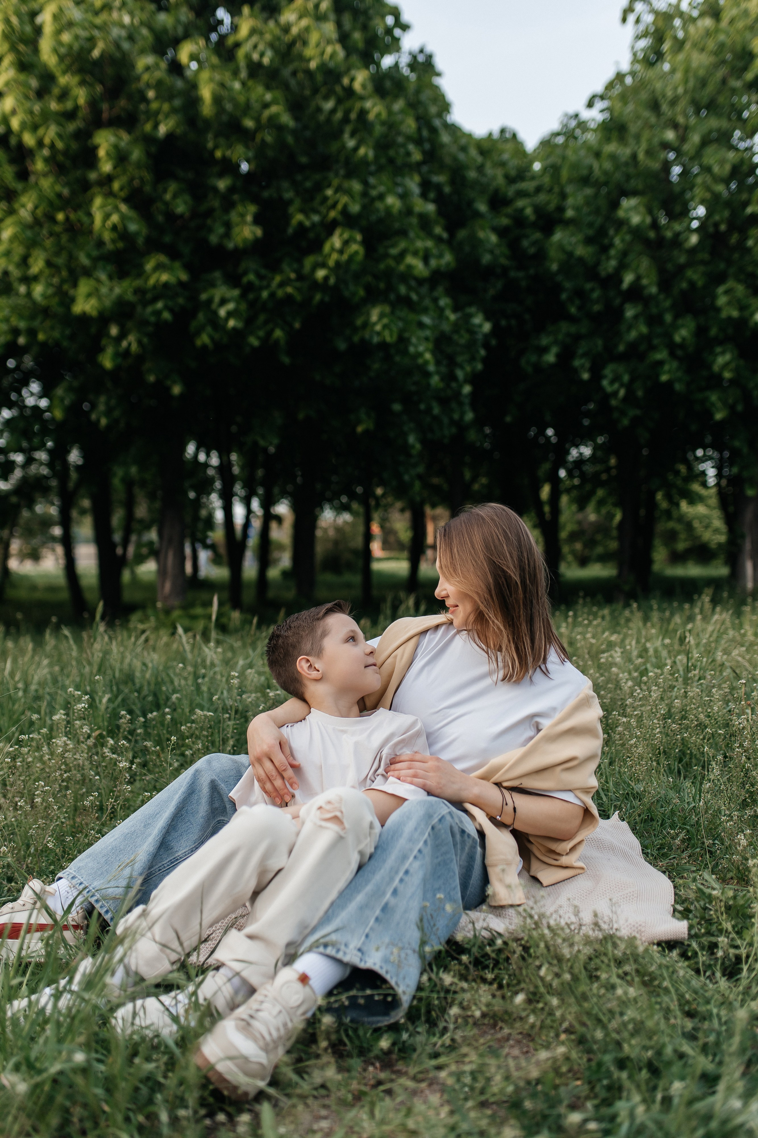 Поле, лето и любовь. Семейный и свадебный фотограф в Тамбове Ксения Плотникова