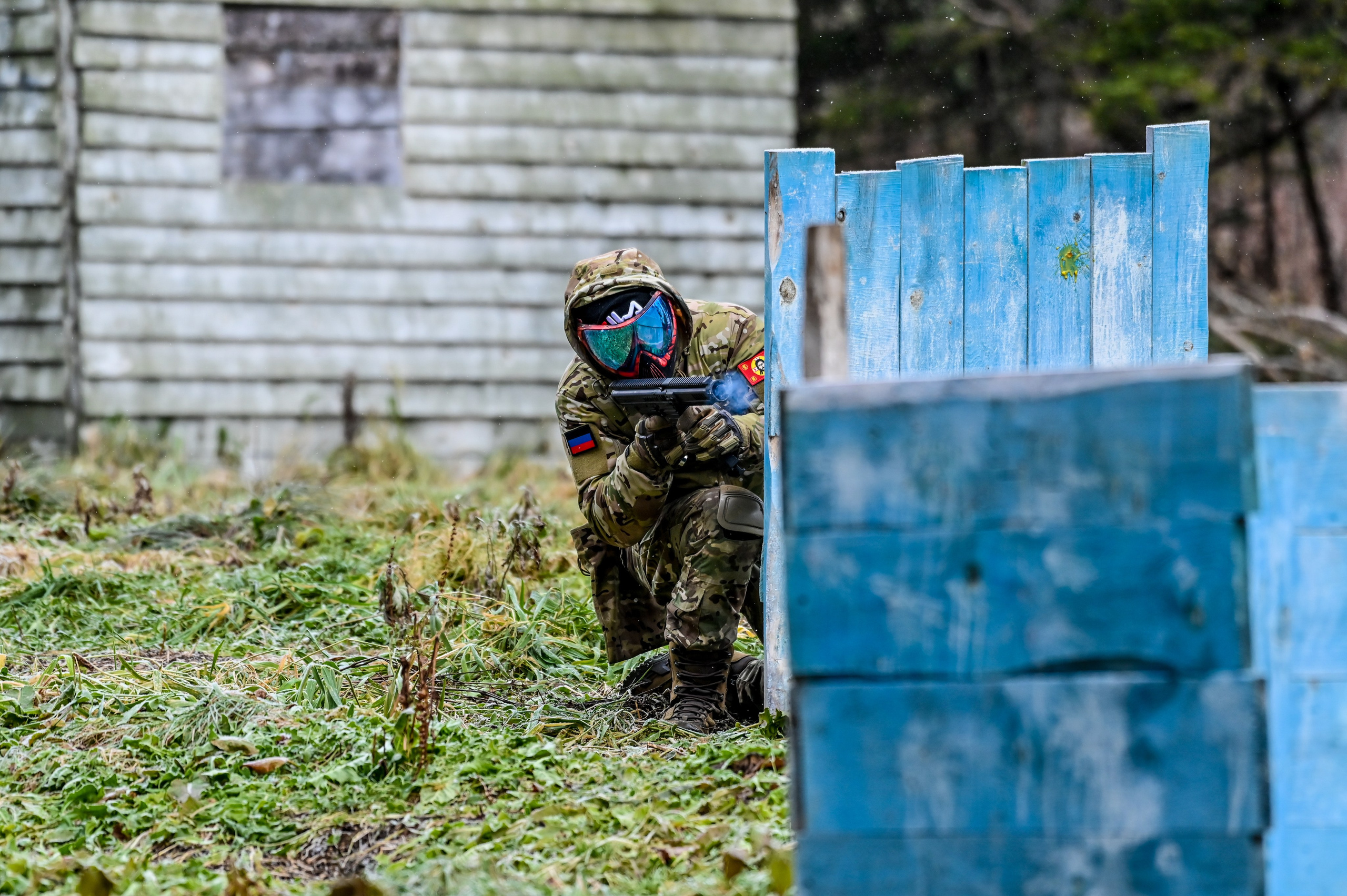 Пейнтбол. Фоторепортажи Сахалина