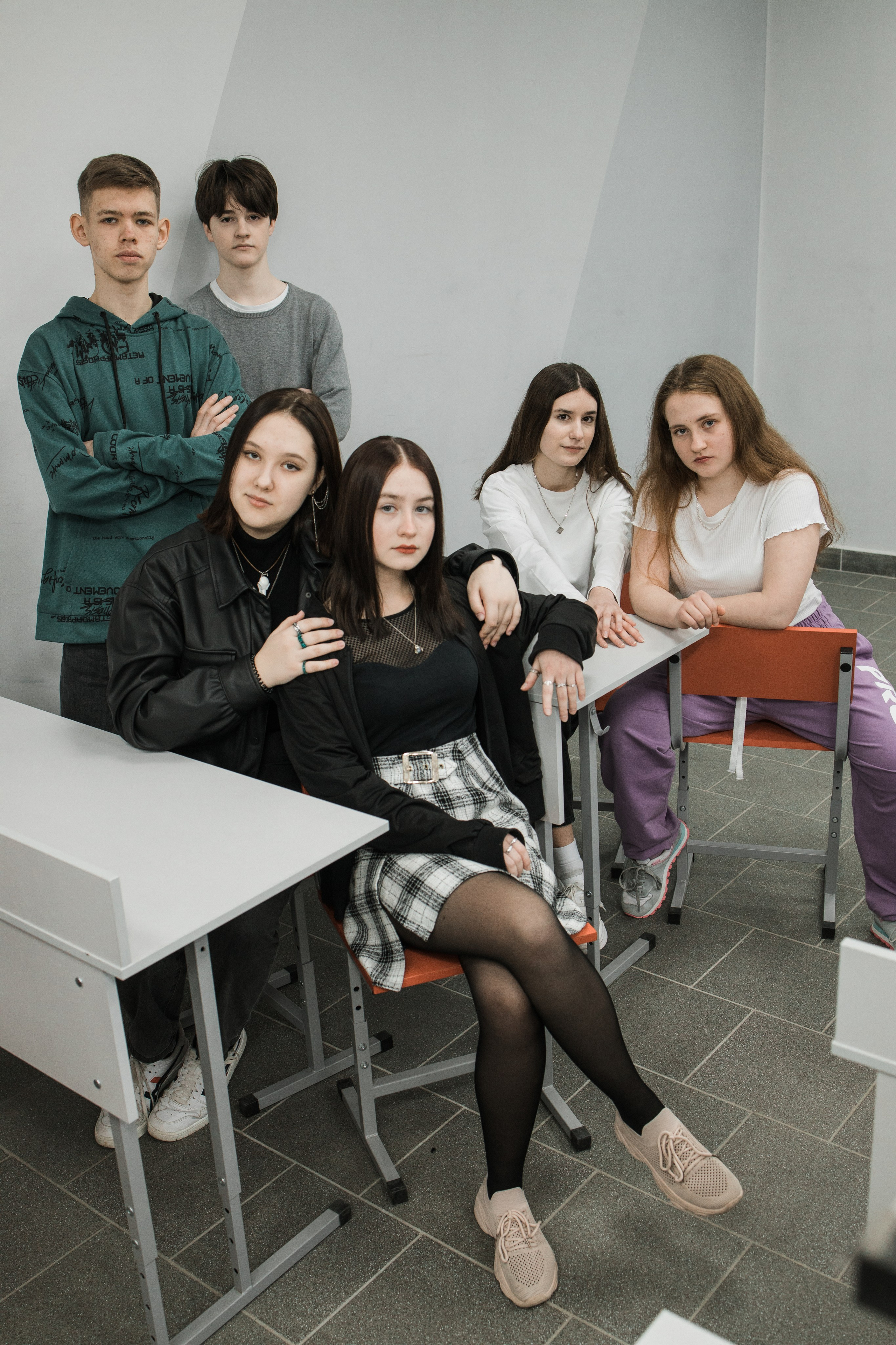 Современная фотосессия для выпускников 9 классов. Выпускные альбомы в Серпухове