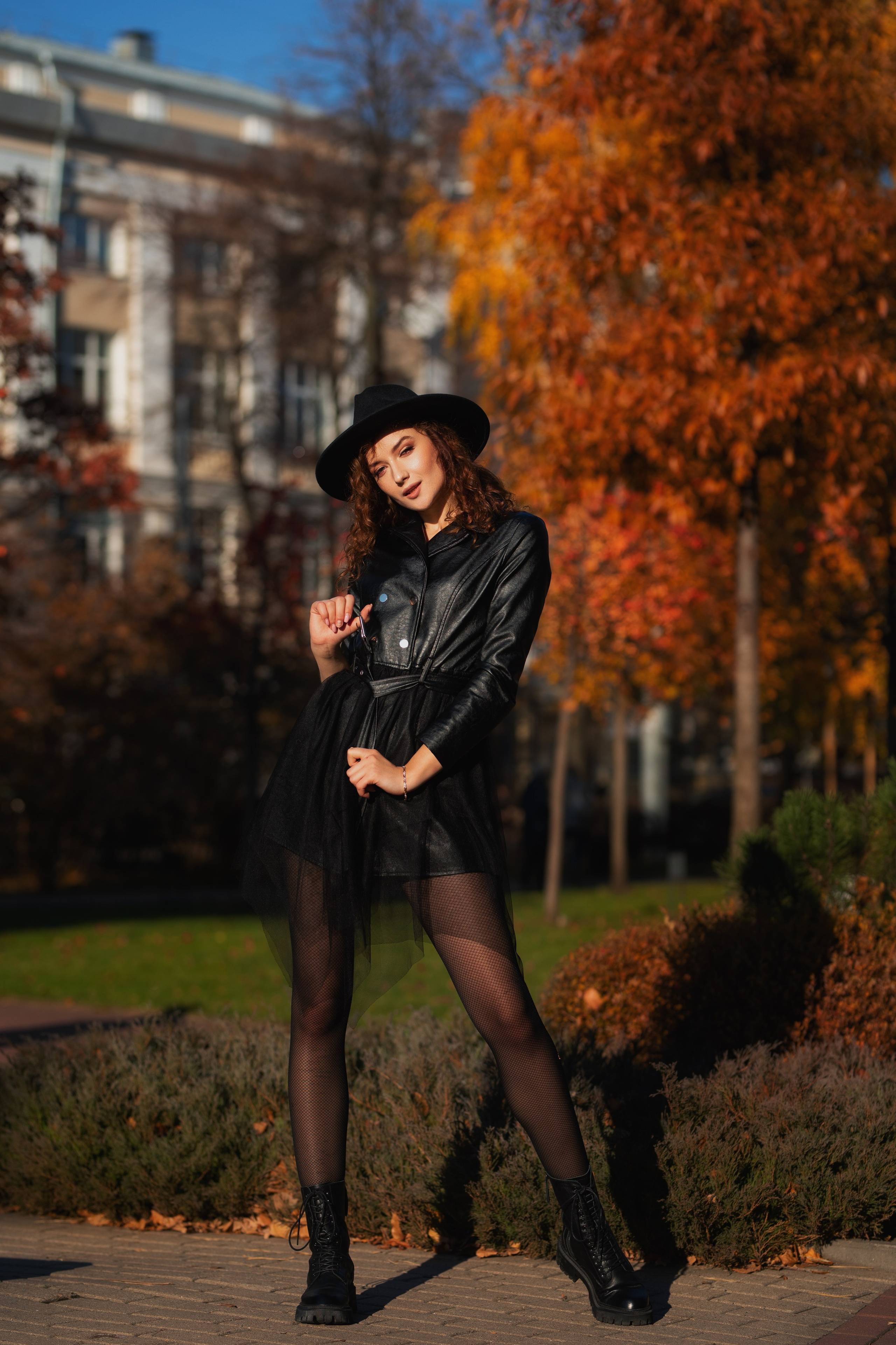 Осенняя фотосъемка в парке с Анастасией в формате для «себя»