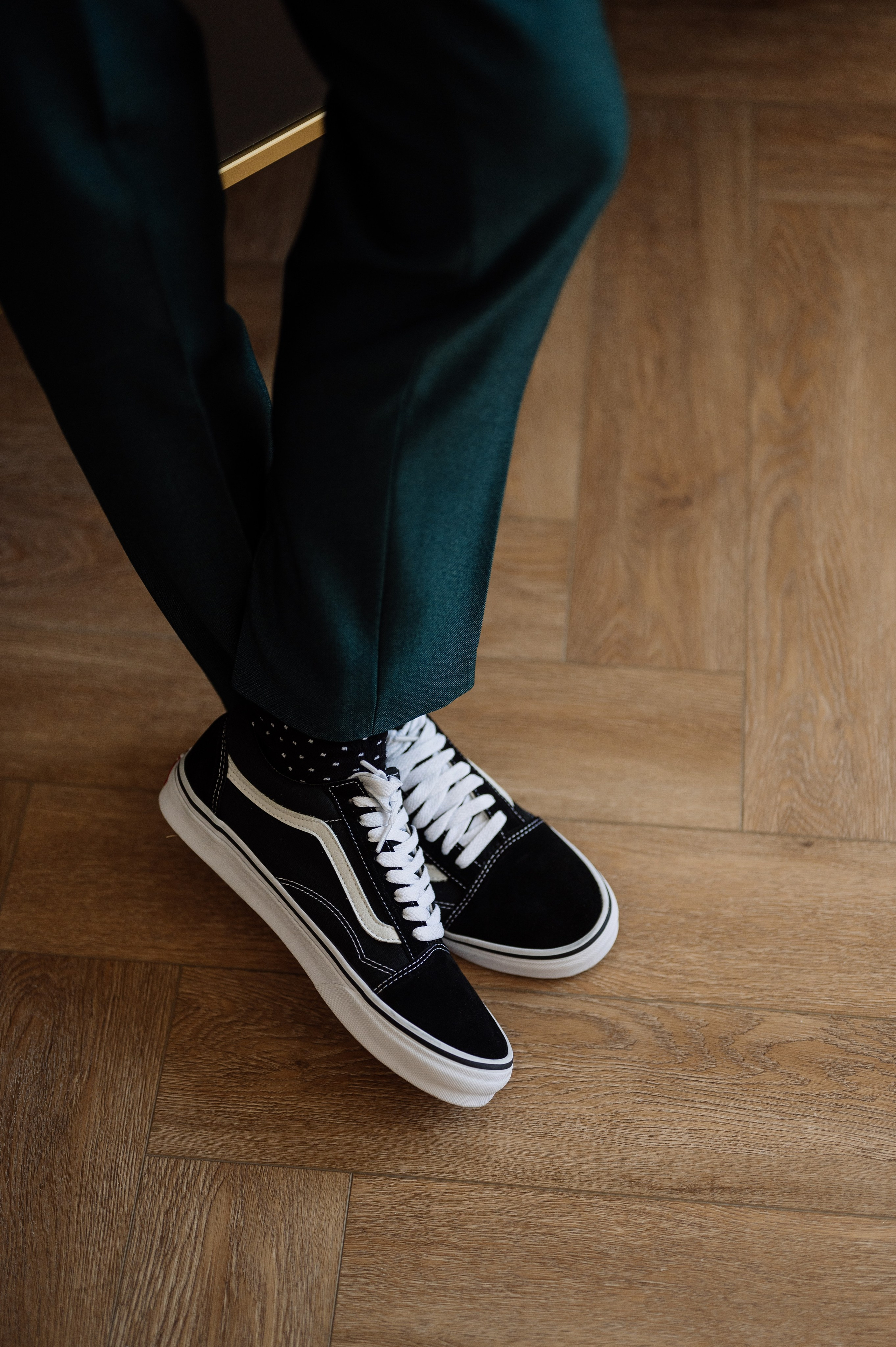 кеды на свадьбе