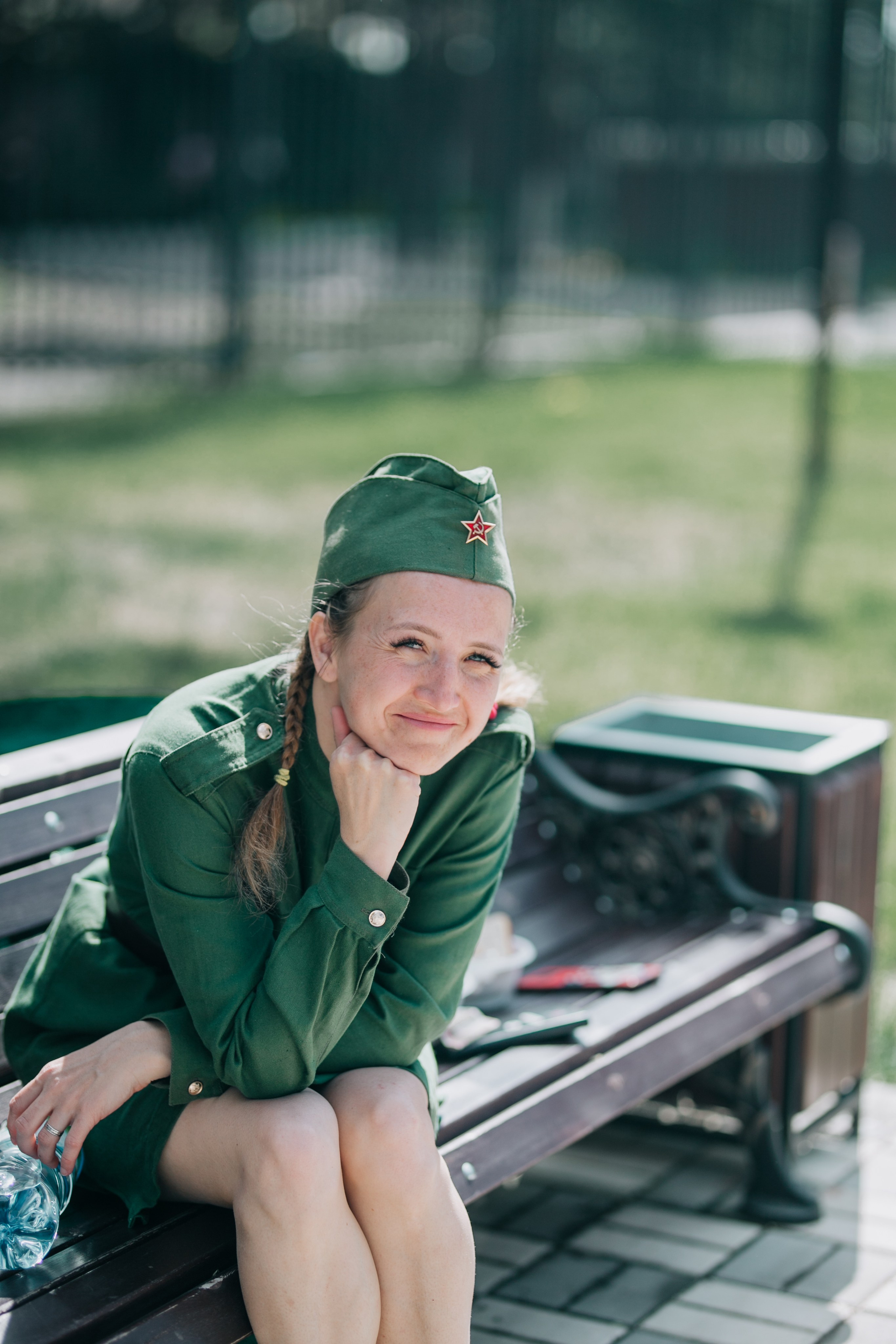 День освобождения Бахчисарая от нееко-фашистских захватчиков. Фотограф в Крыму