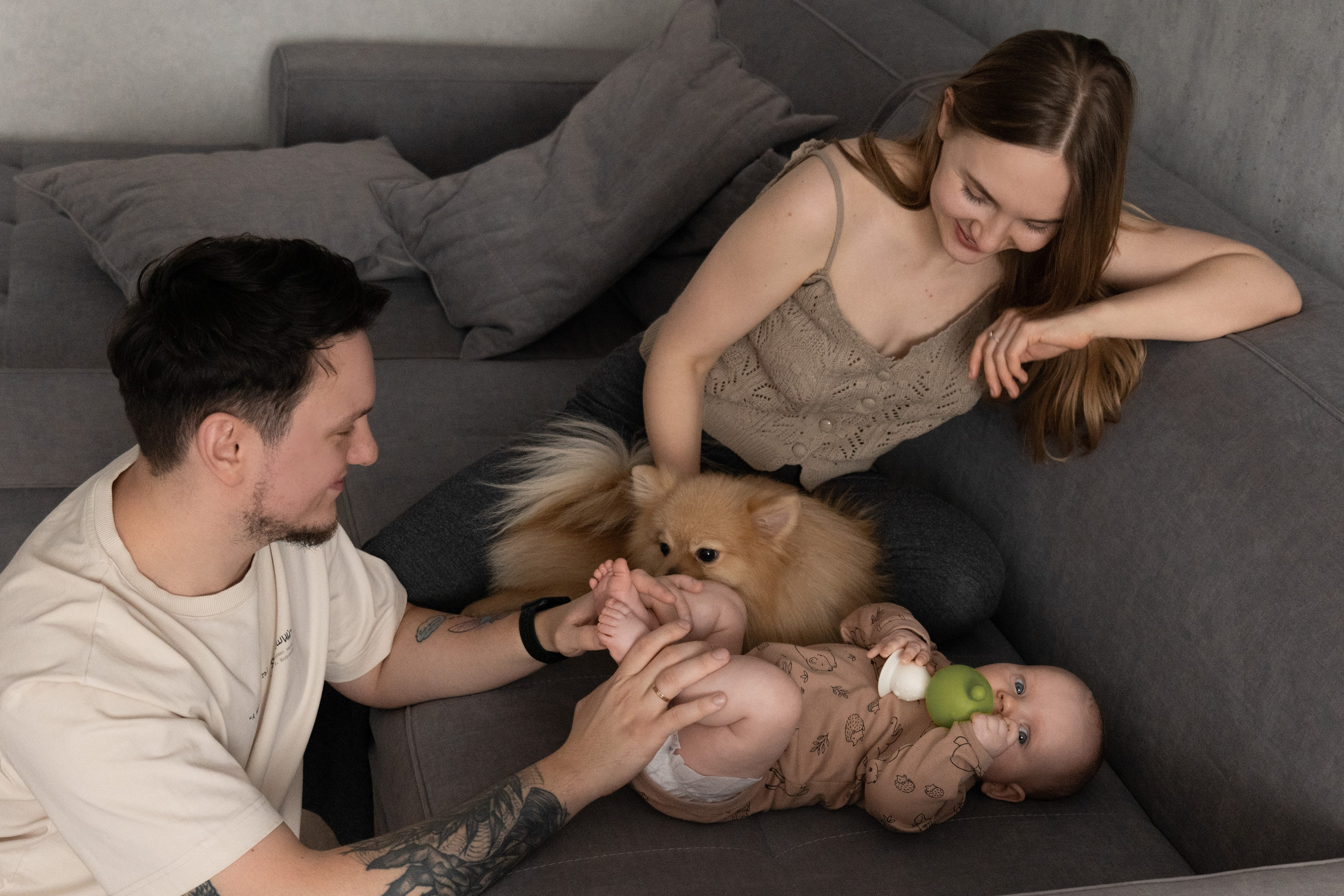 Мишке 4 месяца. Фотограф видеограф Ольга Василевская