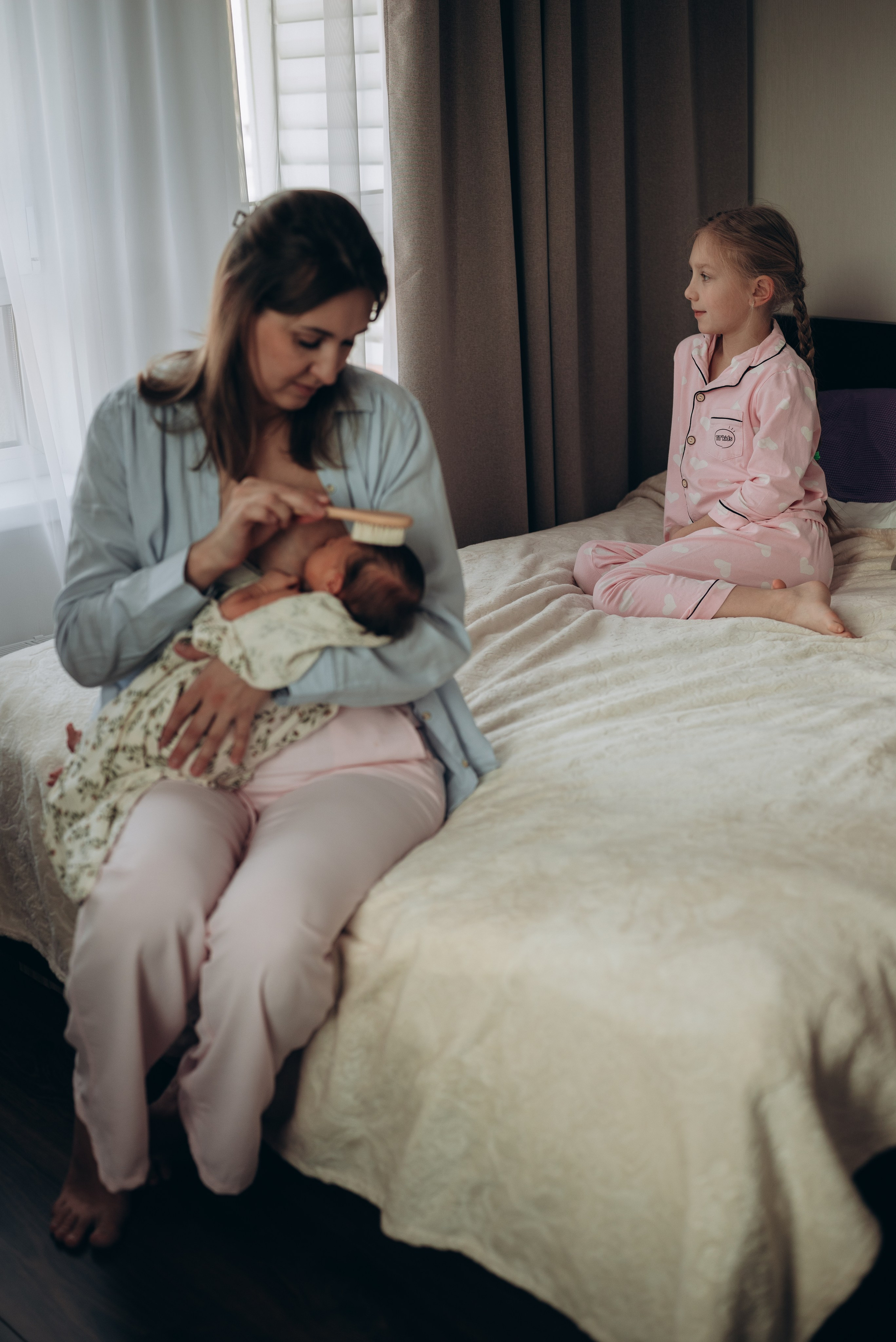 Ольга, Виктория и Вероника. Семейный фотограф в Москве Дарья Пузикова