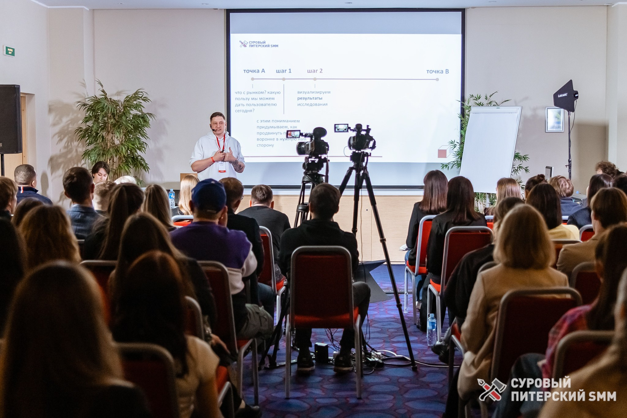 Репортаж конференции «Суровый Питерский SMM». Фотограф в Санкт-Петербурге Ефремова Наталья