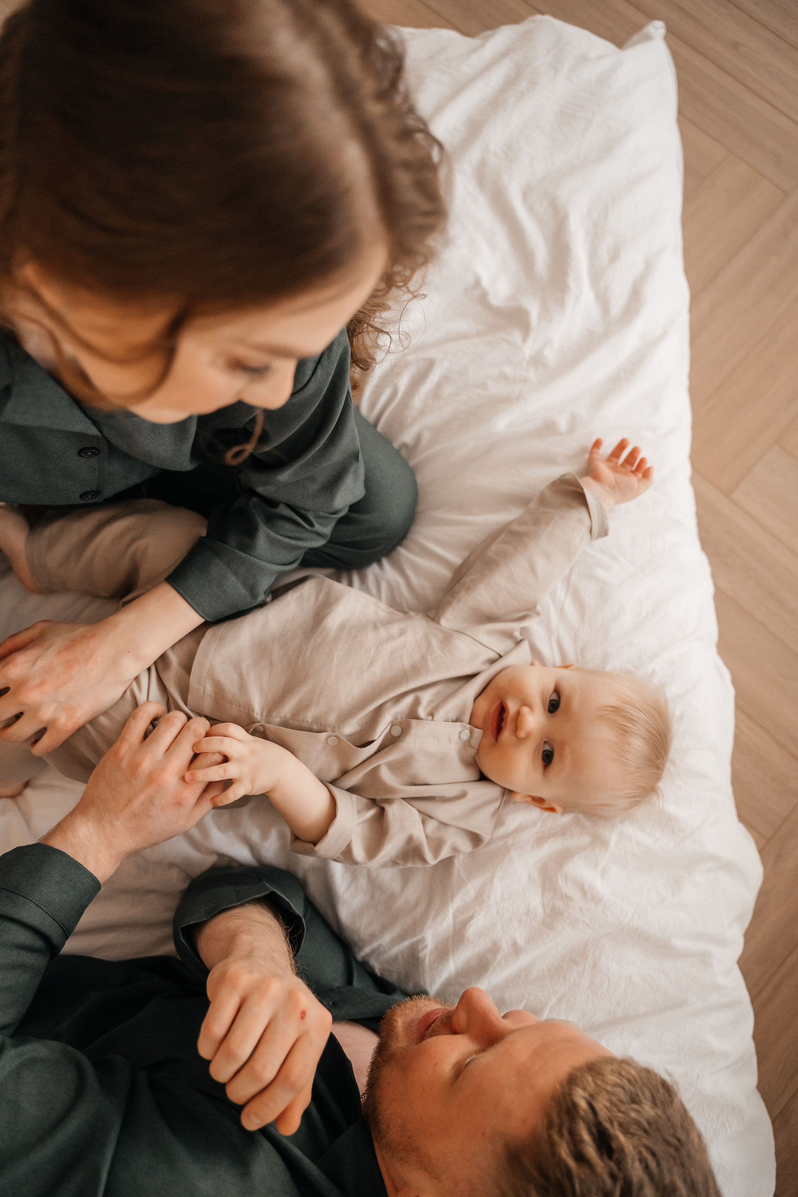 Илья, Таня и Мирон. Волик Мария