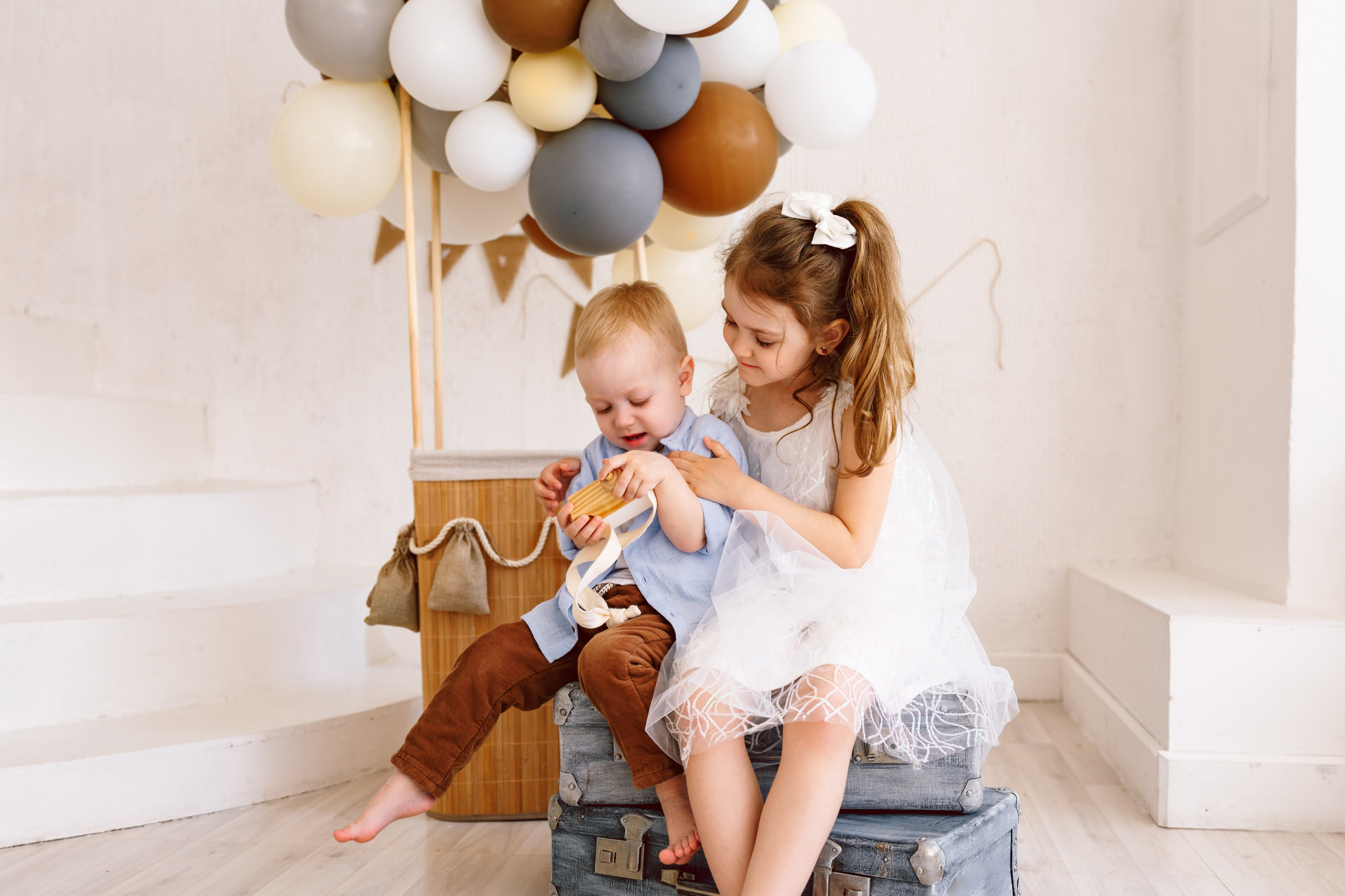 Фотодень «на воздушном шаре» № 1. Фотограф новорожденных Тверь Диана Муляева