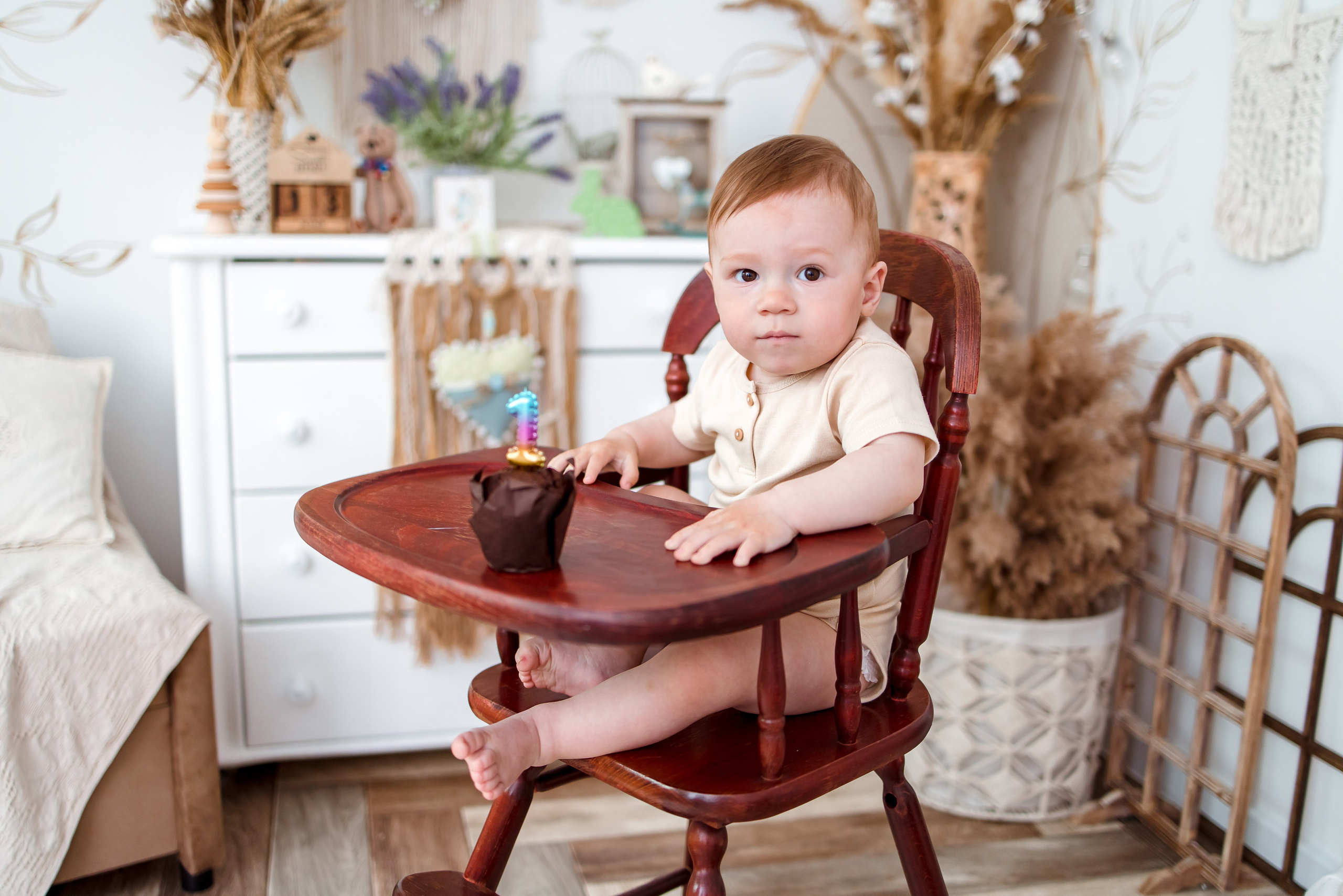 Марк, 1 годик. Семейный и детский фотограф в Железногорске Саламахо Ольга
