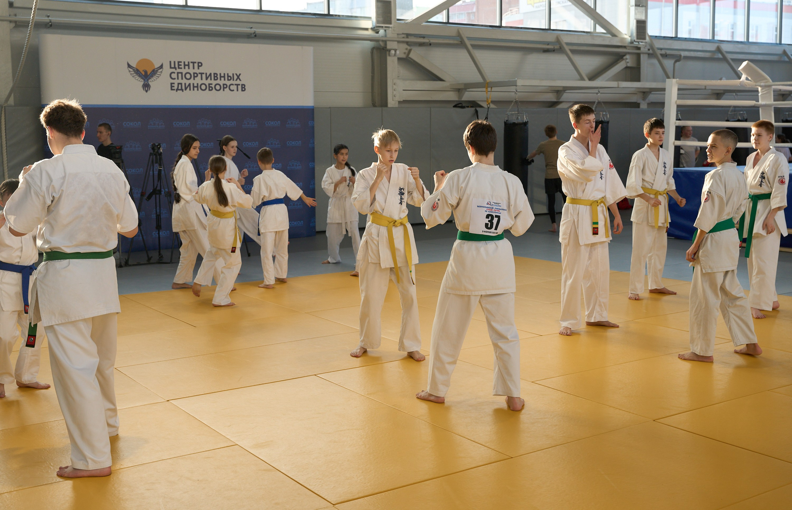 Открытие центров спортивных единоборств «Сокол» Красноярск/Дивногорск. Александр Сазонов Красноярск