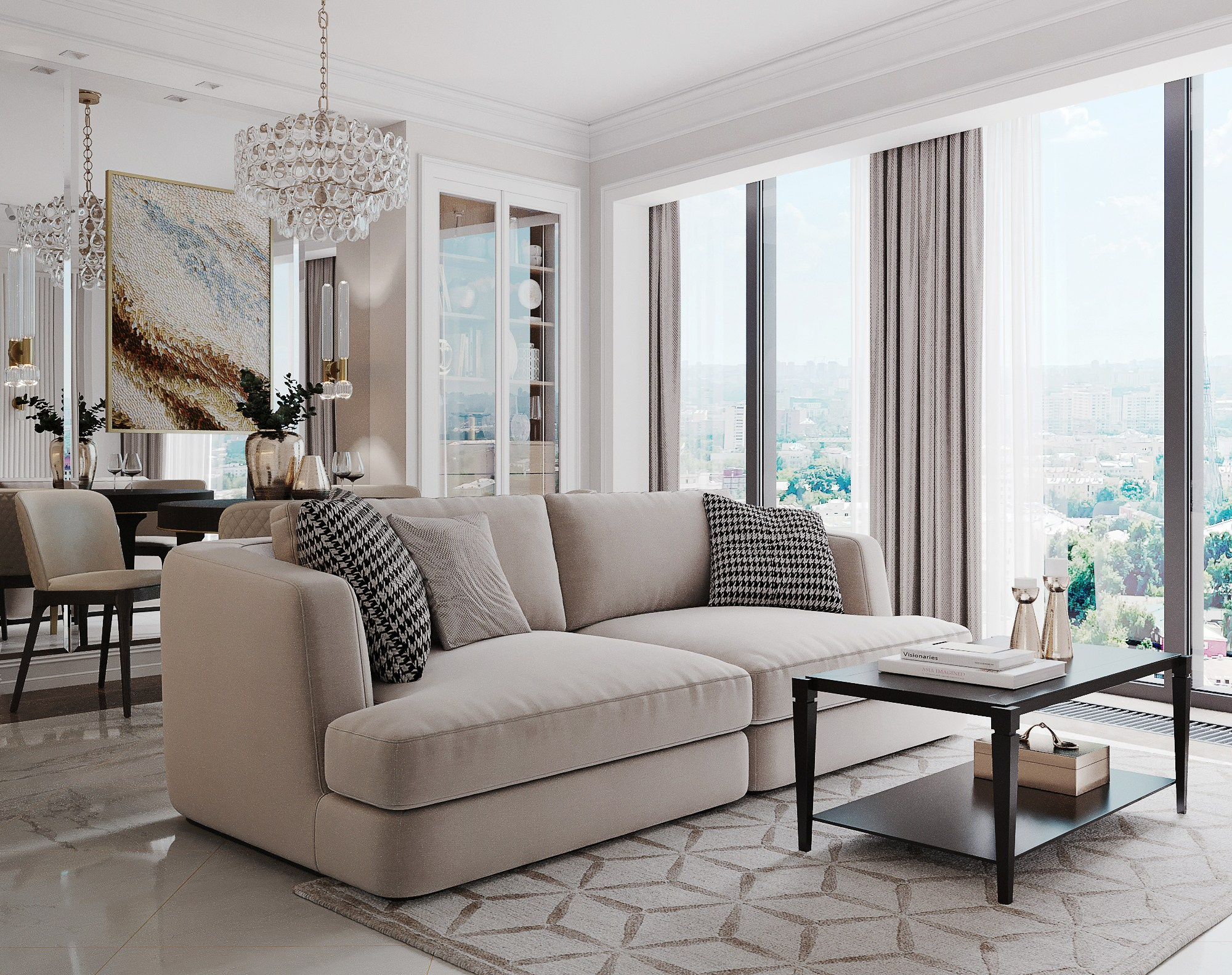 ЖК Sky house. Дизайн интерьера в Москве