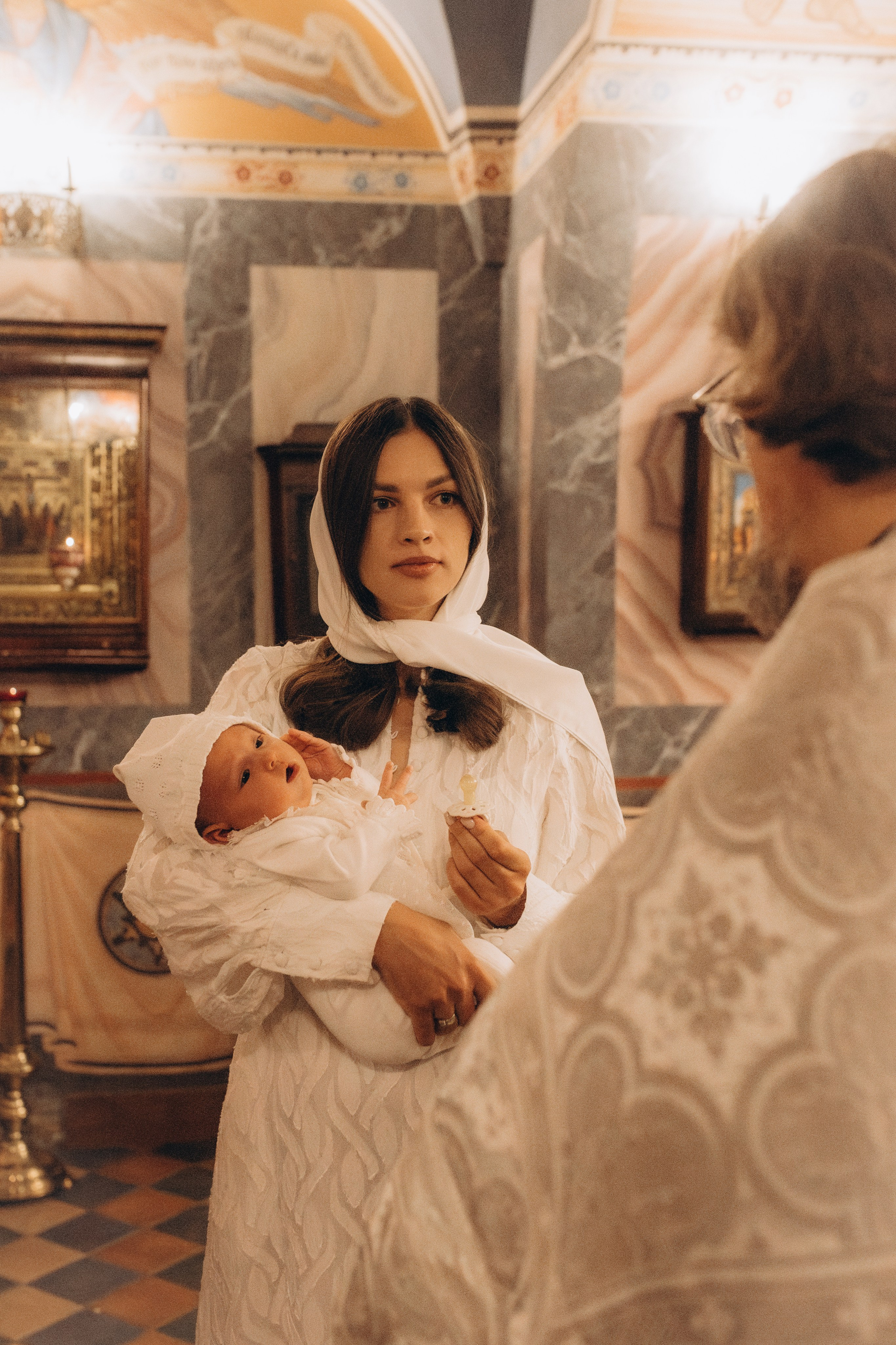Таинство Крещения Паулины. Семейный фотограф Москва Наталия Осьмакова