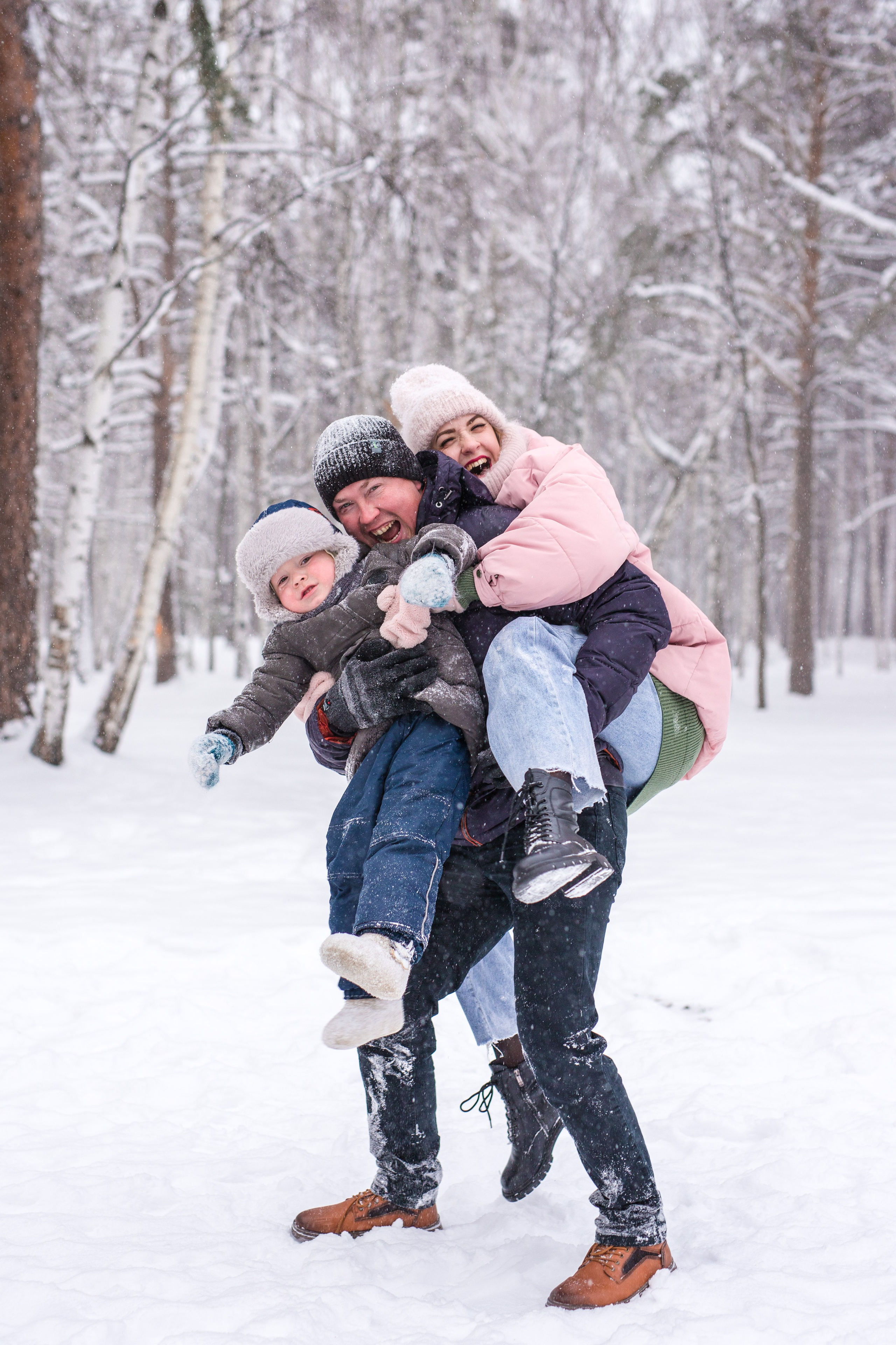 Семья Глуховых. Фотограф Анастасия Петрова