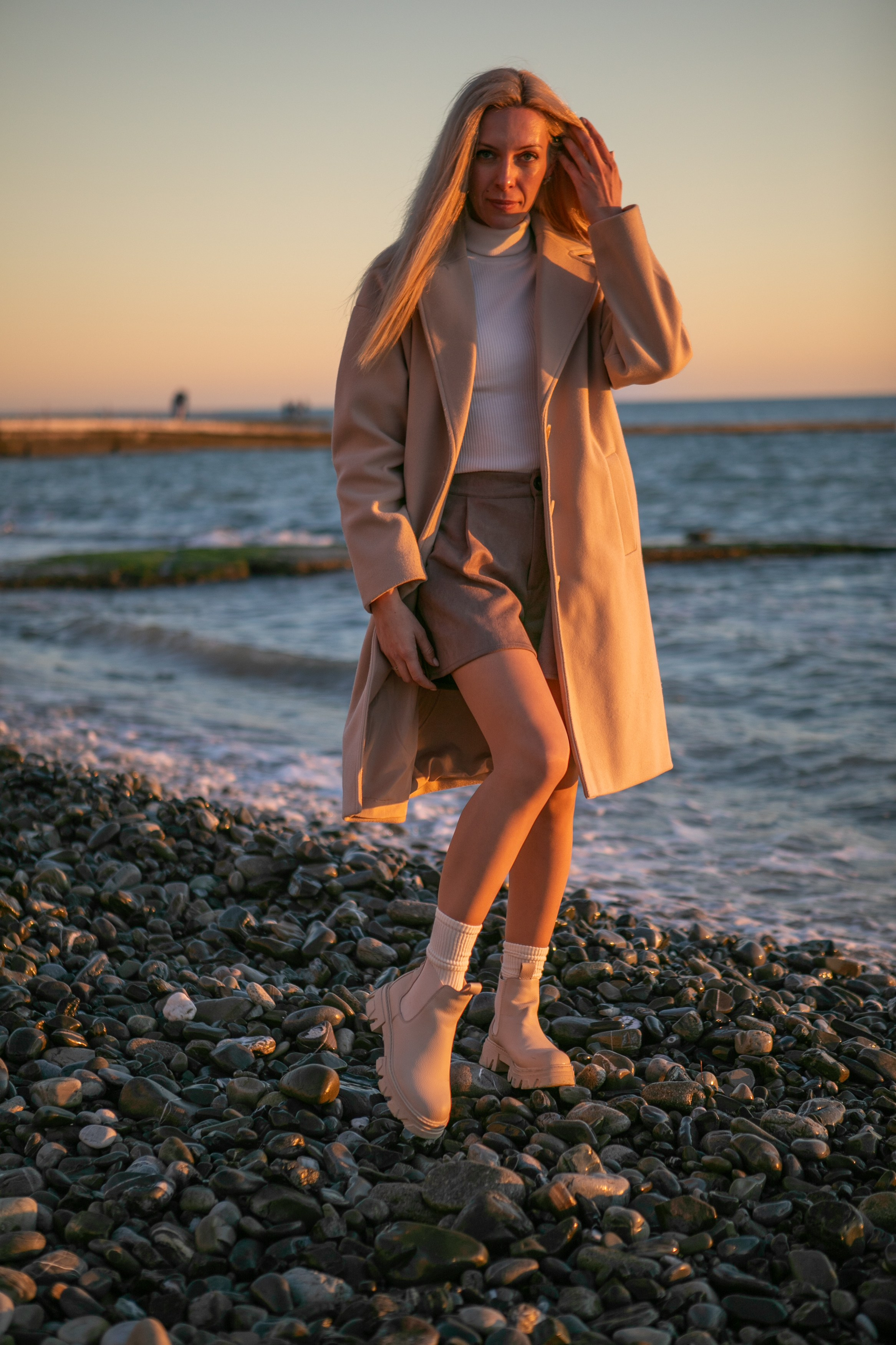 Фотосессия у моря. Фотограф Губкинского