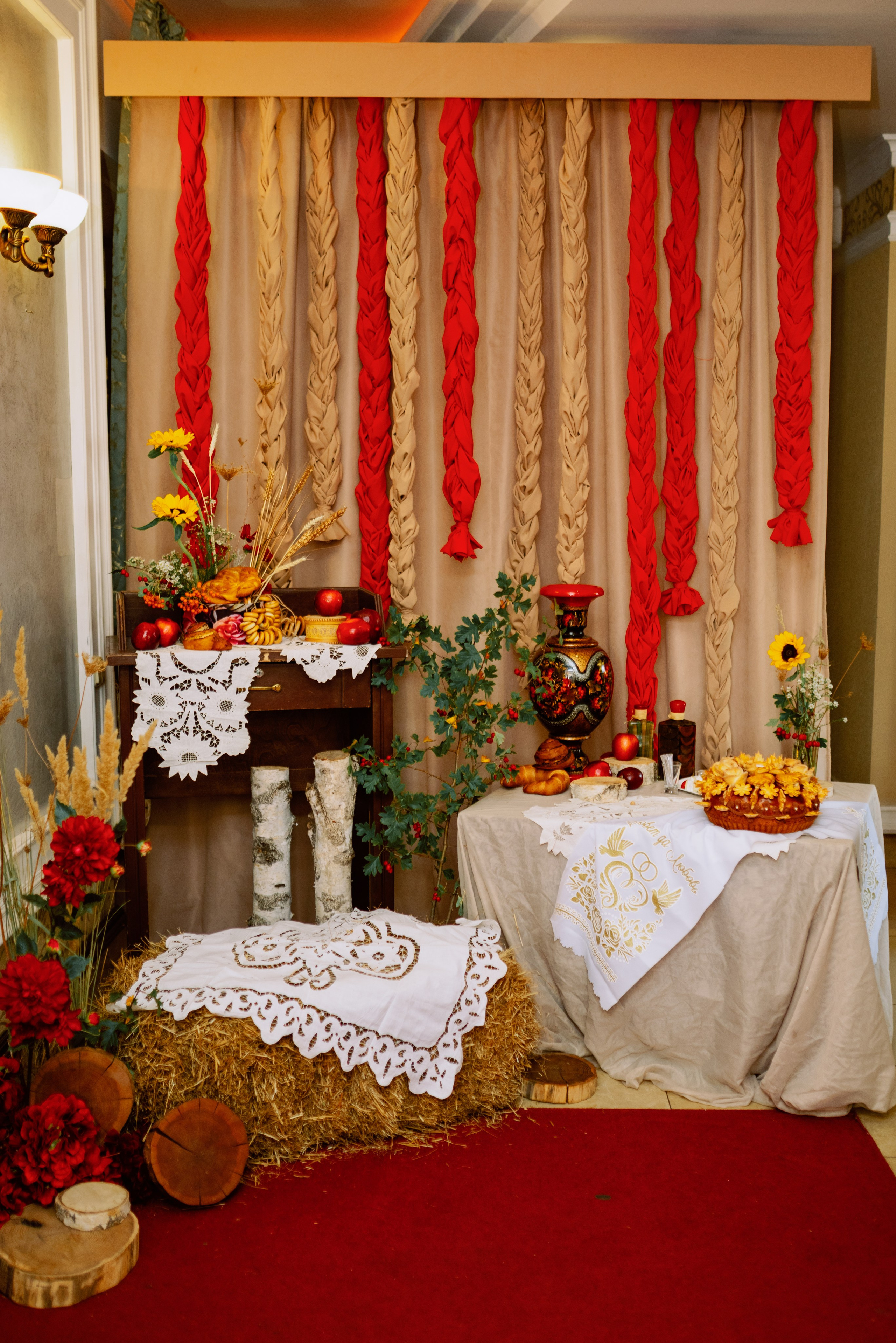 2 день свадьбы в русском стиле. Организация и декор мероприятий Донецк (ДНР)