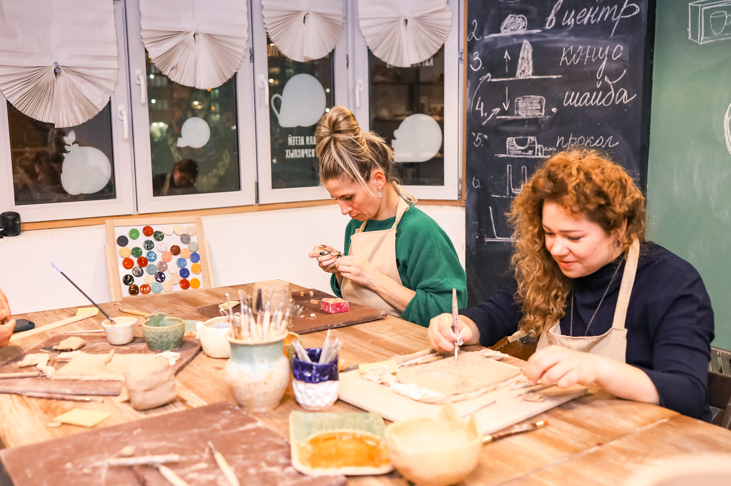 День рождение в гончарной