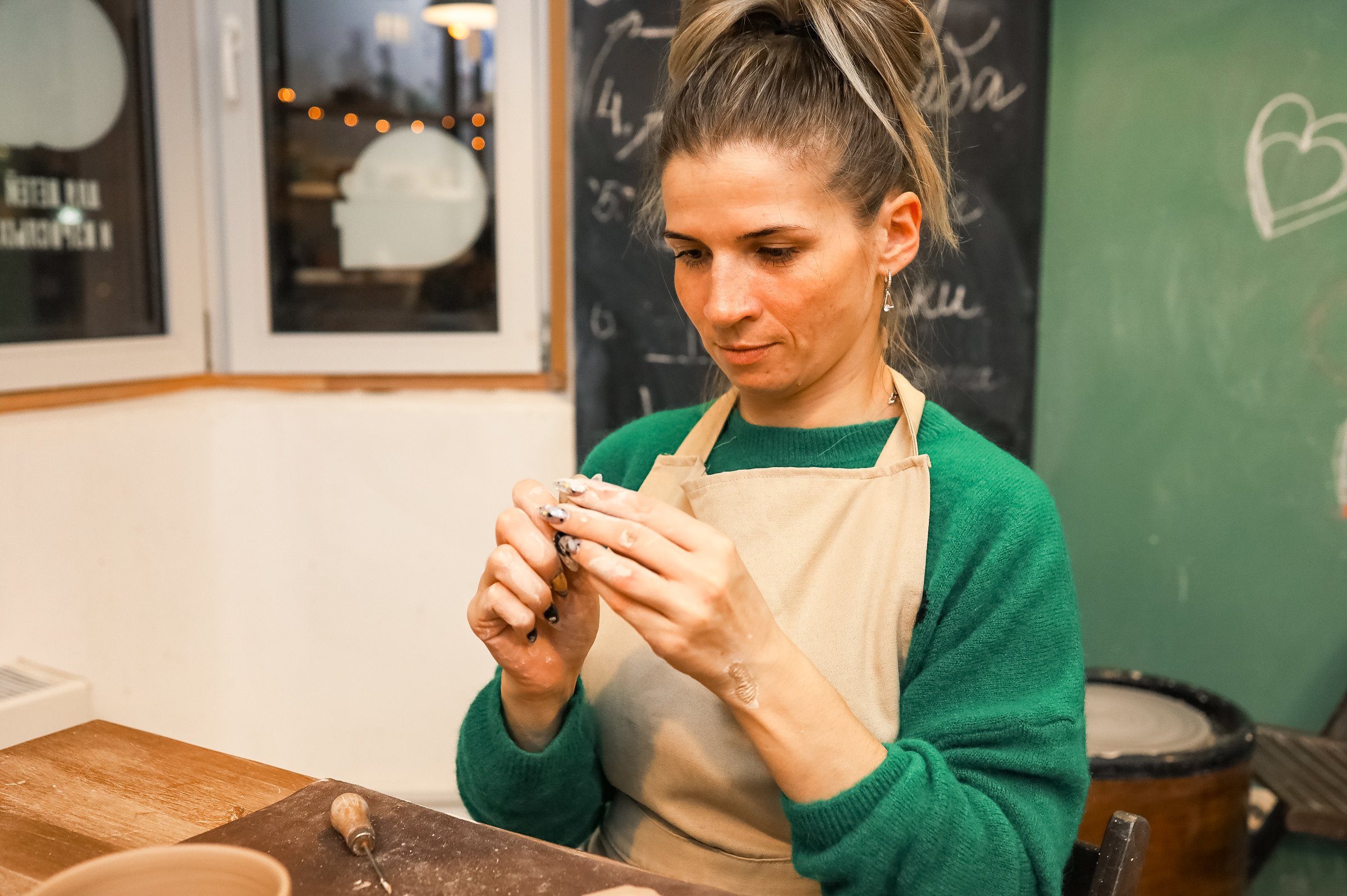 День рождение в гончарной